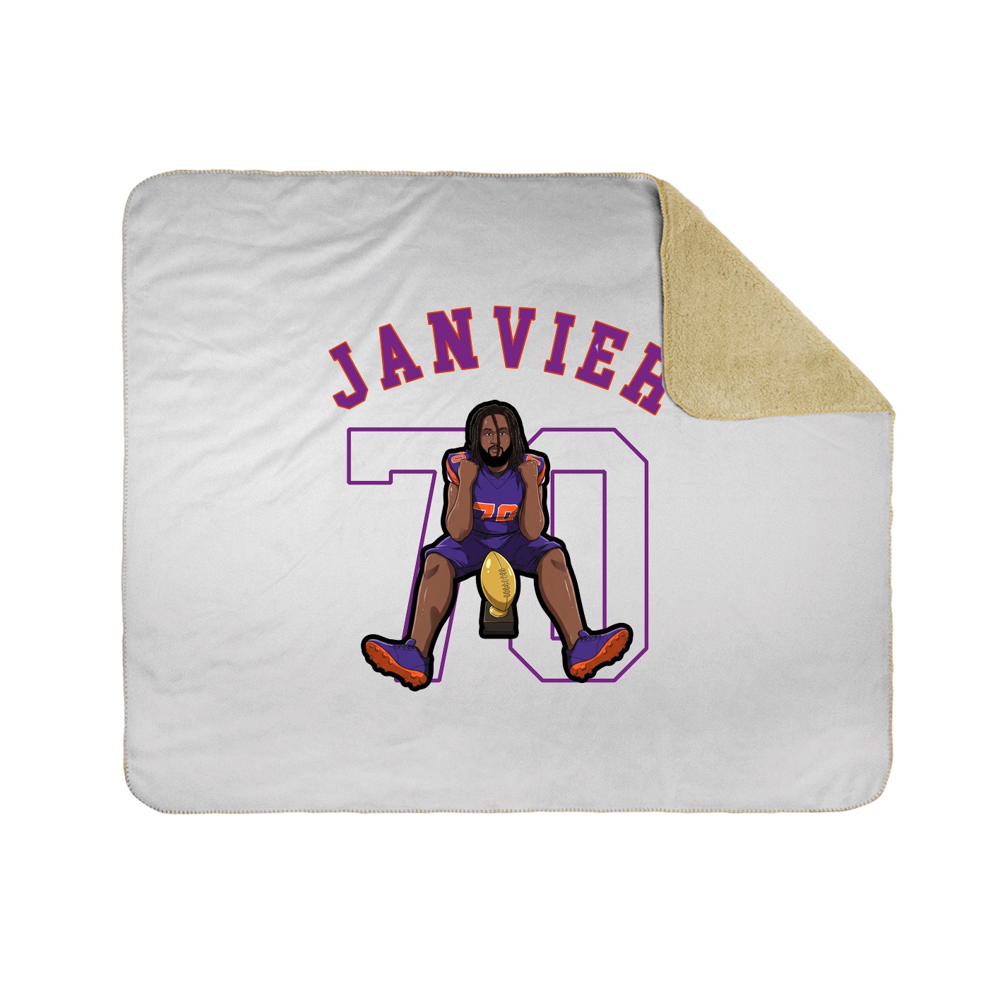 Throw Blanket — Shirsey Arch in White