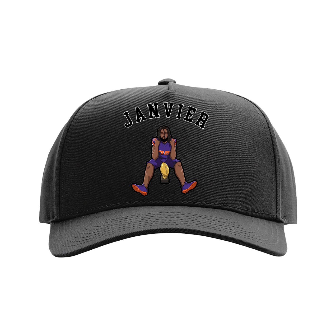Full Fabric Five-Panel Champ Cap