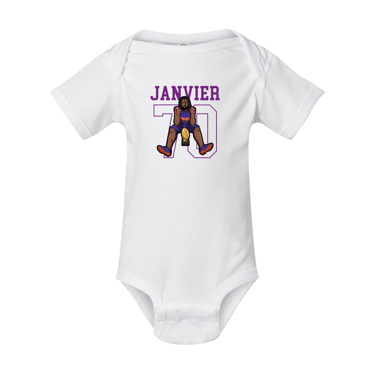 Baby Onesie — Shirsey in White