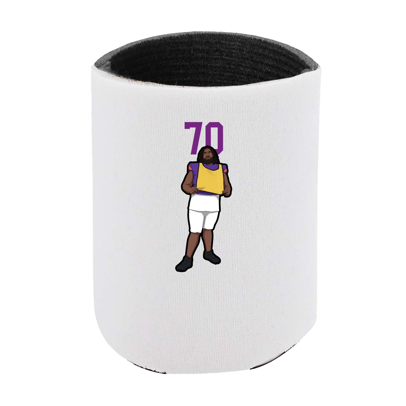 Can Holder — Number Top in White