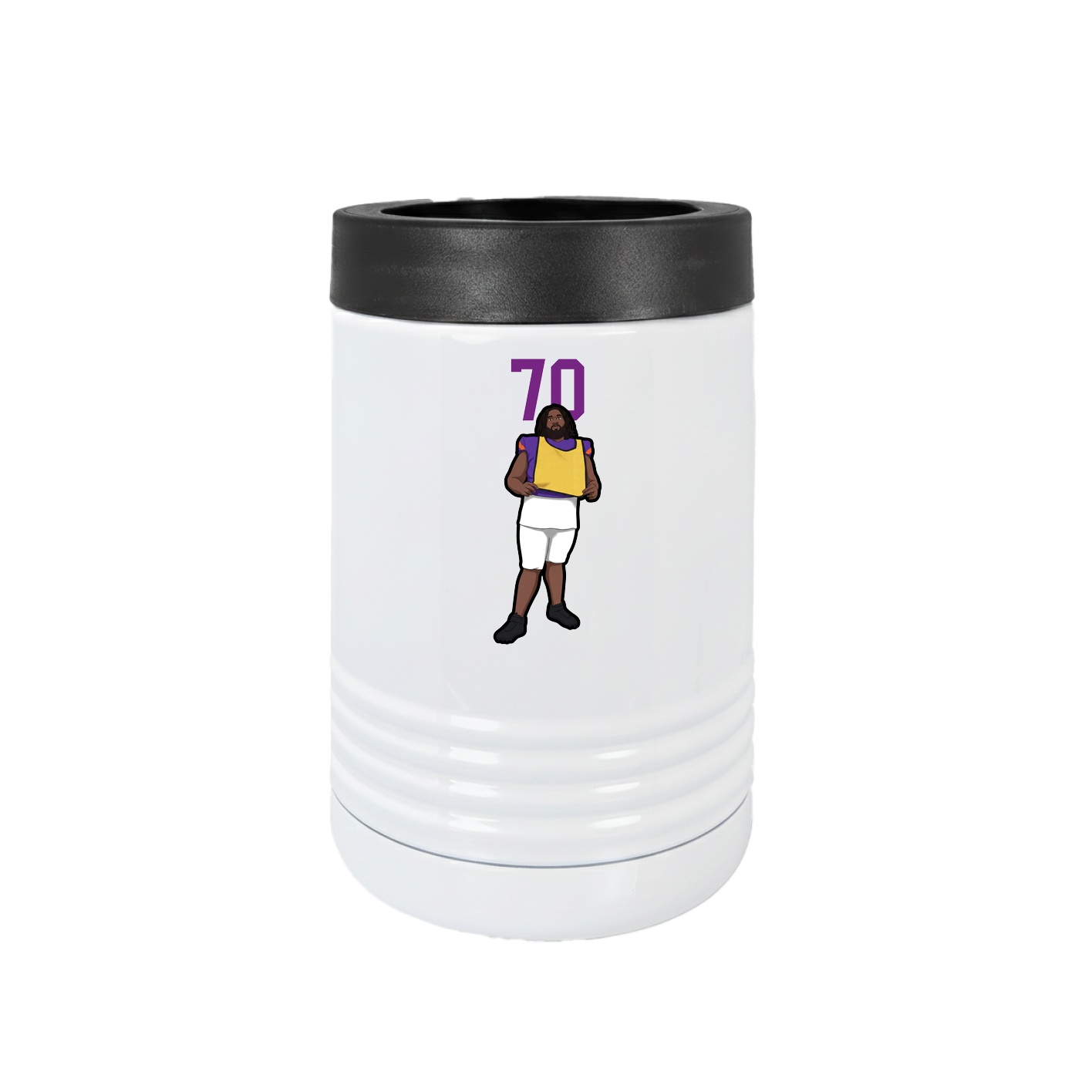 Beverage Holder — Number Top in White