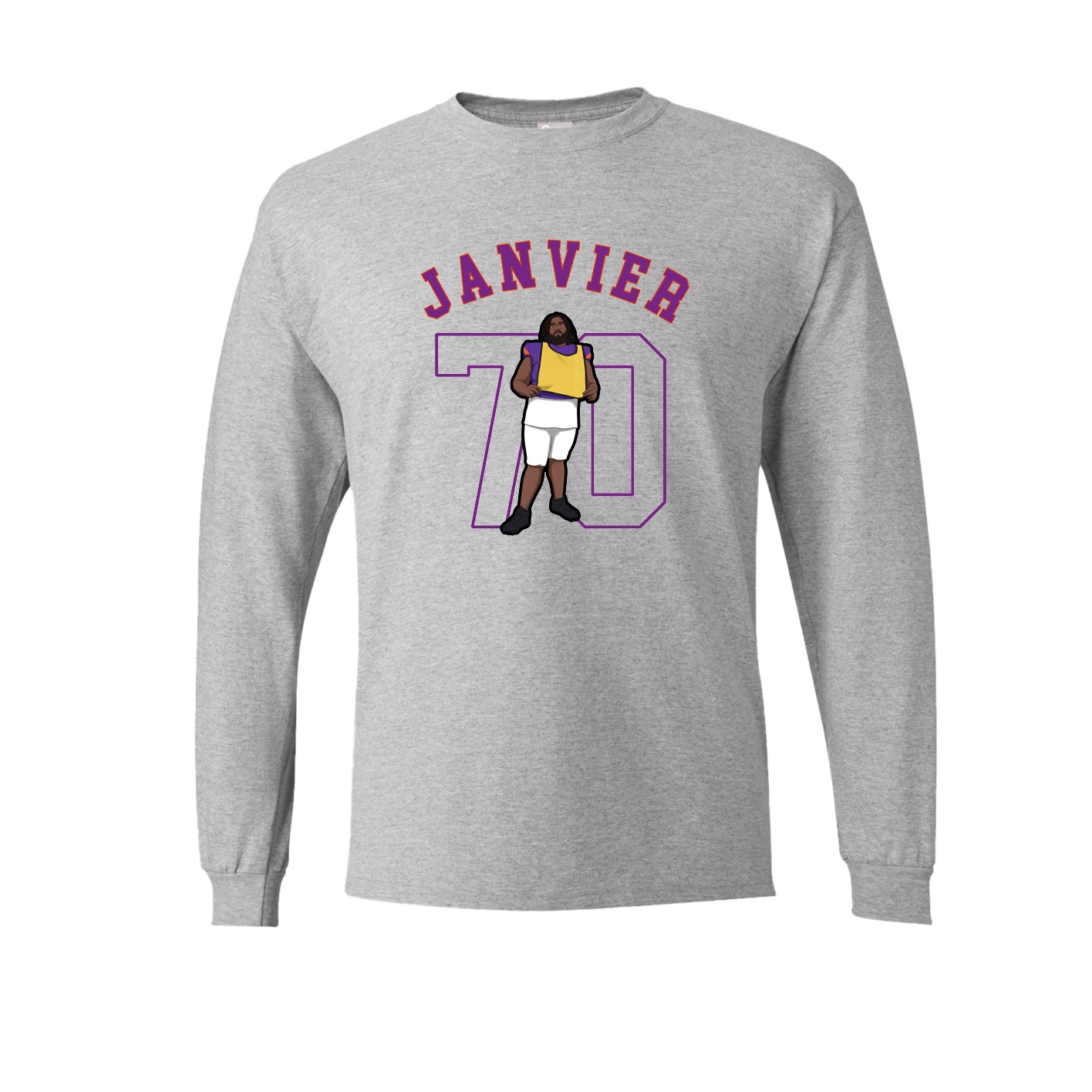 Long Sleeve Tee — Shirsey Arch in Grey