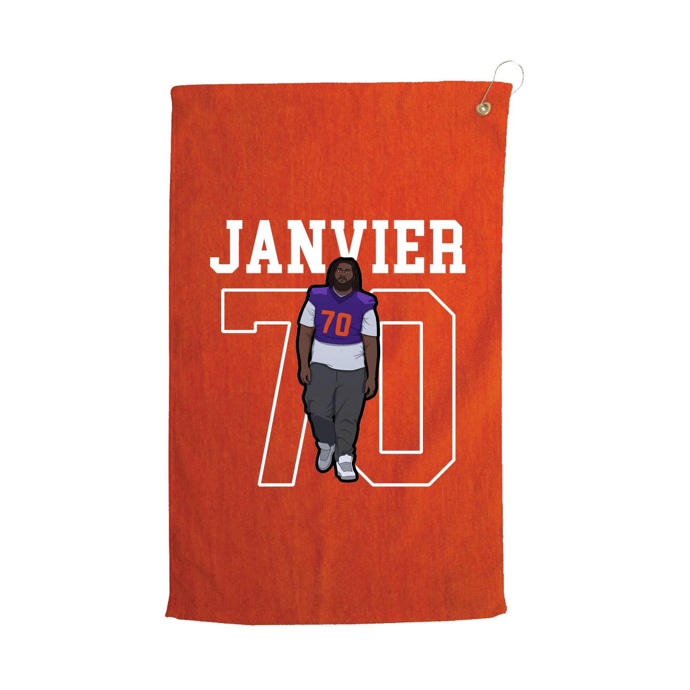 Golf Towel — Shirsey in Orange