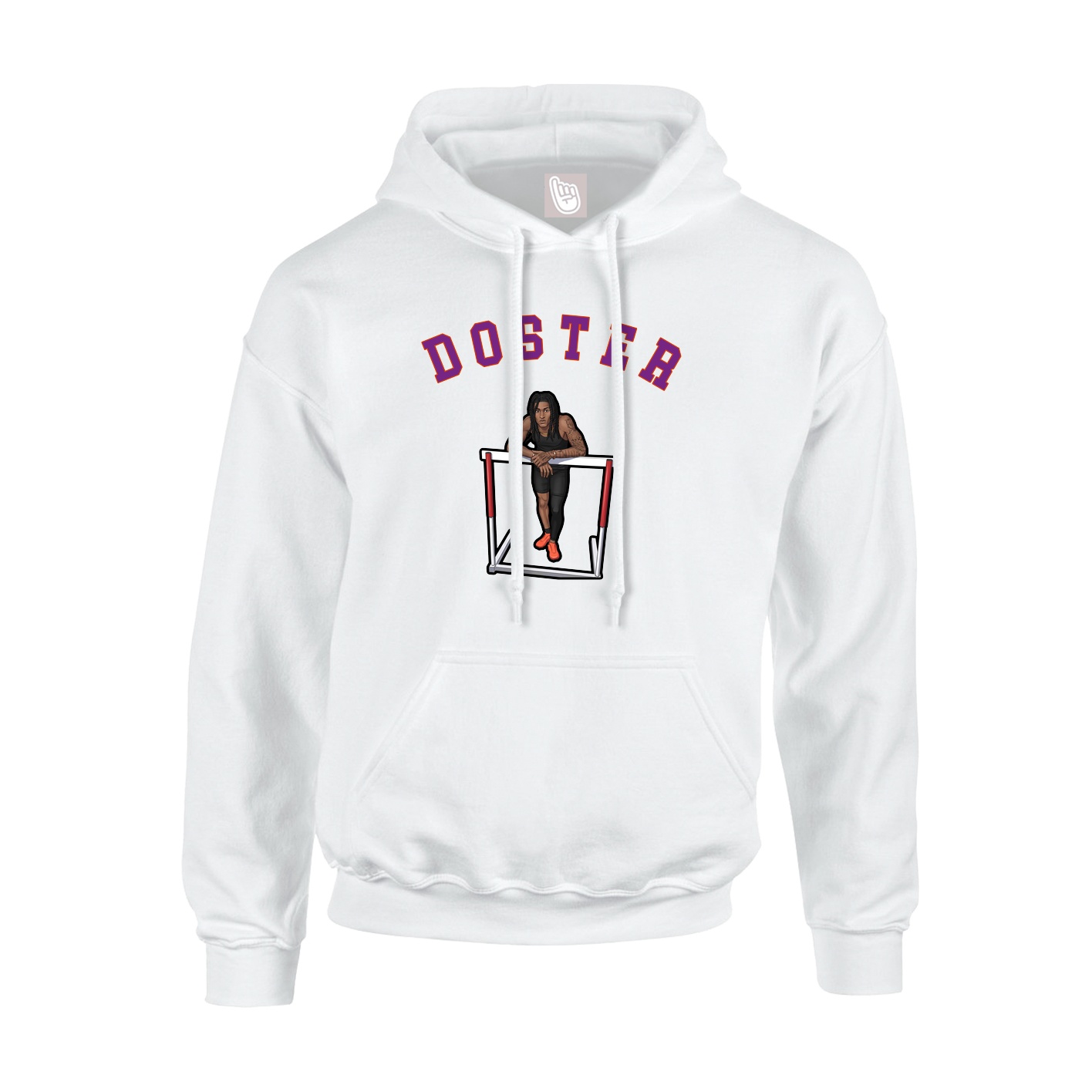 Hoodie — Shirsey Arch in White