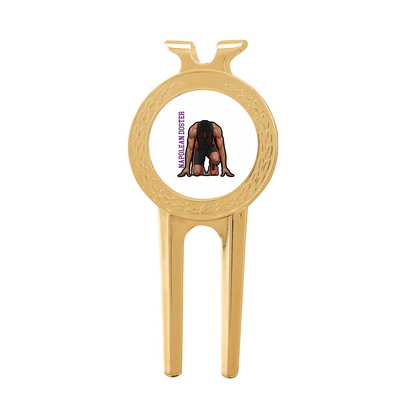 Divot Tool with Ball Marker — Name Vertical in Classic