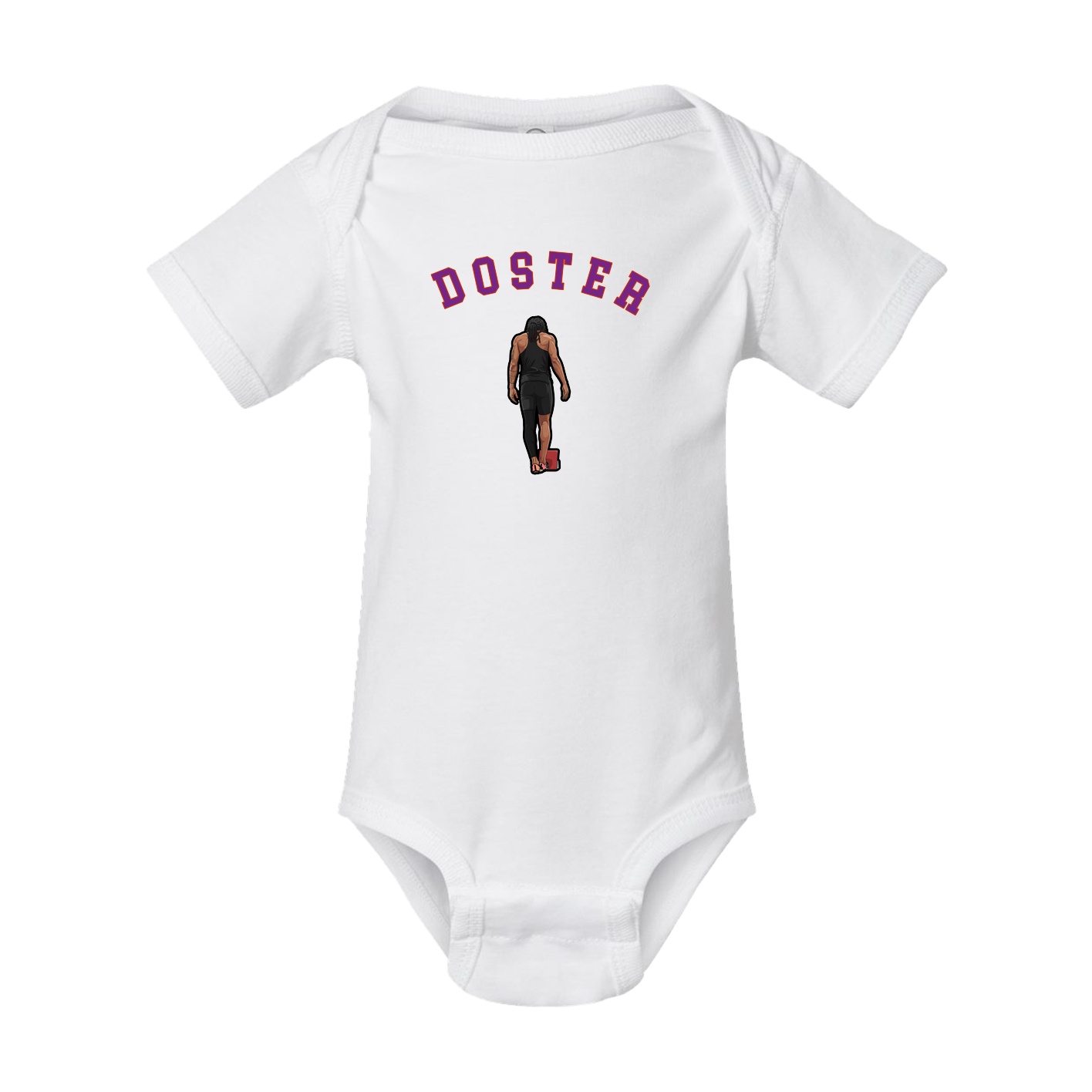 Baby Onesie — Shirsey Arch in White