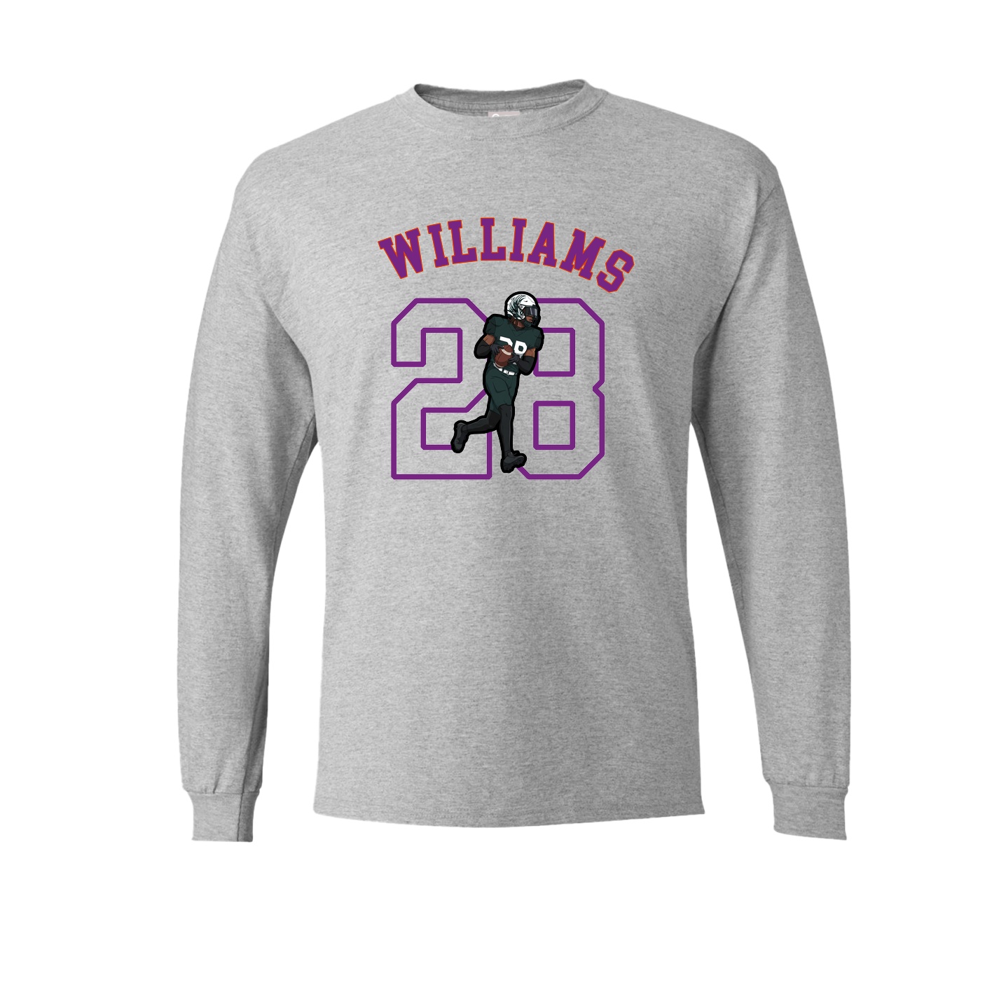Long Sleeve Tee — Shirsey Arch in Grey