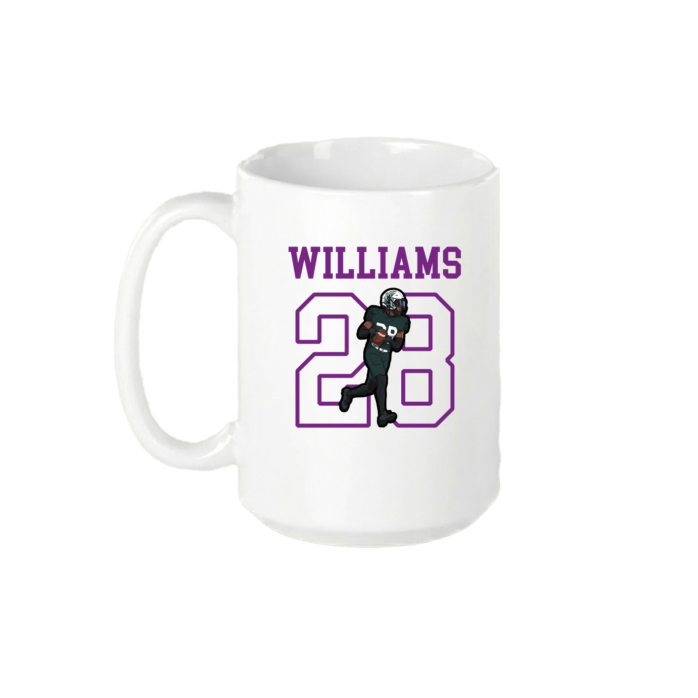 15oz Coffee Mug — Shirsey in White