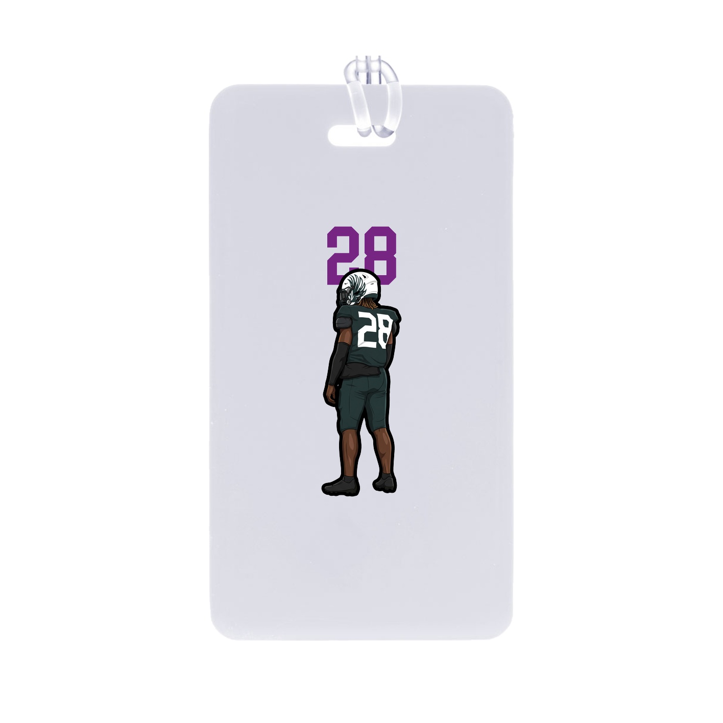 Bag Tag — Number Top in Classic