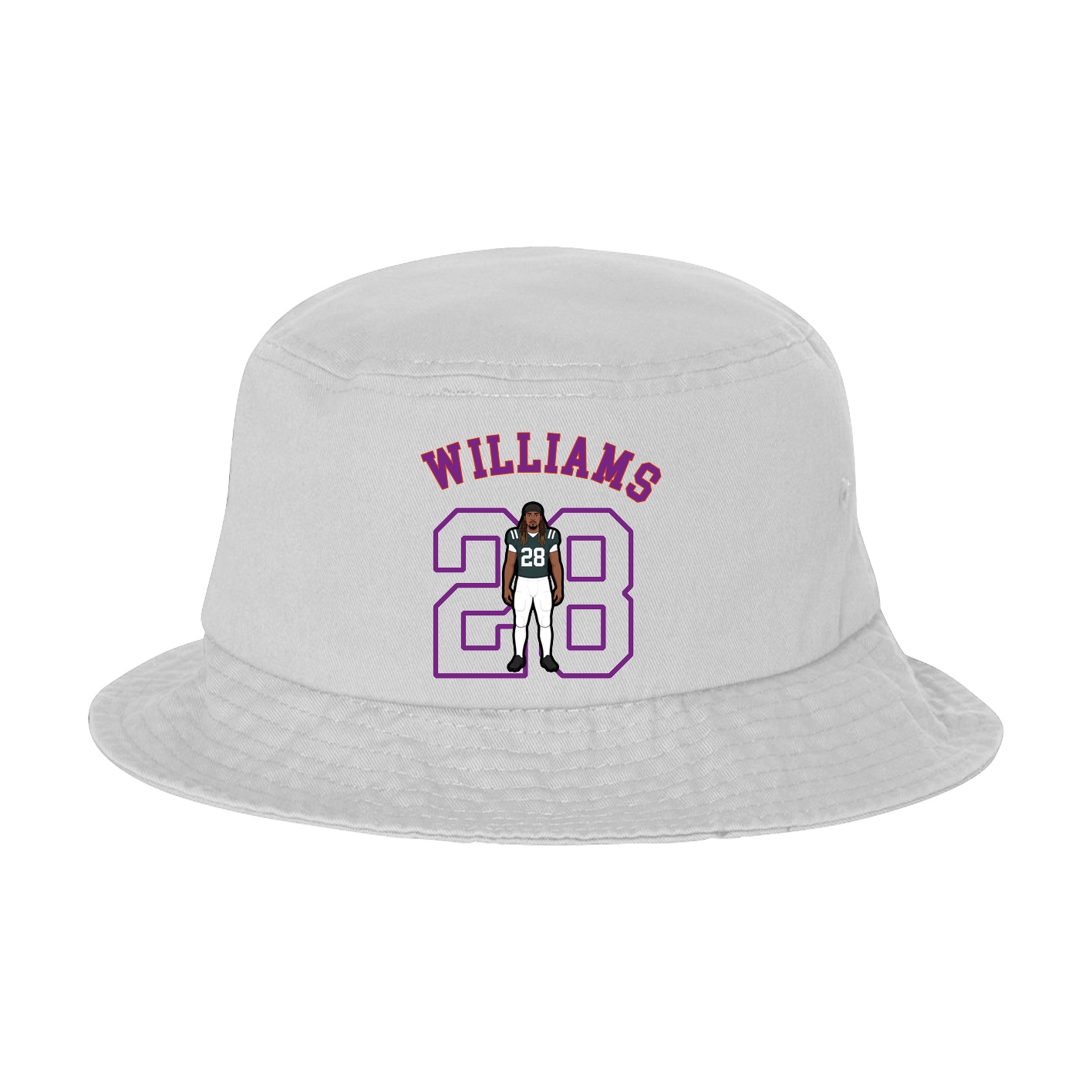 Bucket Cap — Shirsey Arch in White