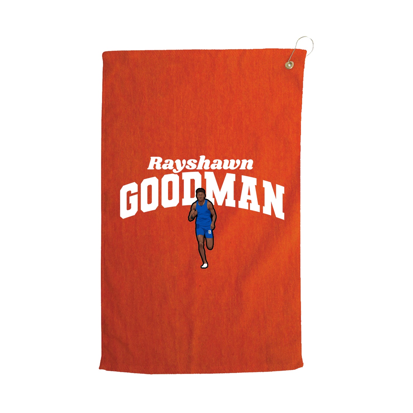 Golf Towel — Signature Arch in Orange