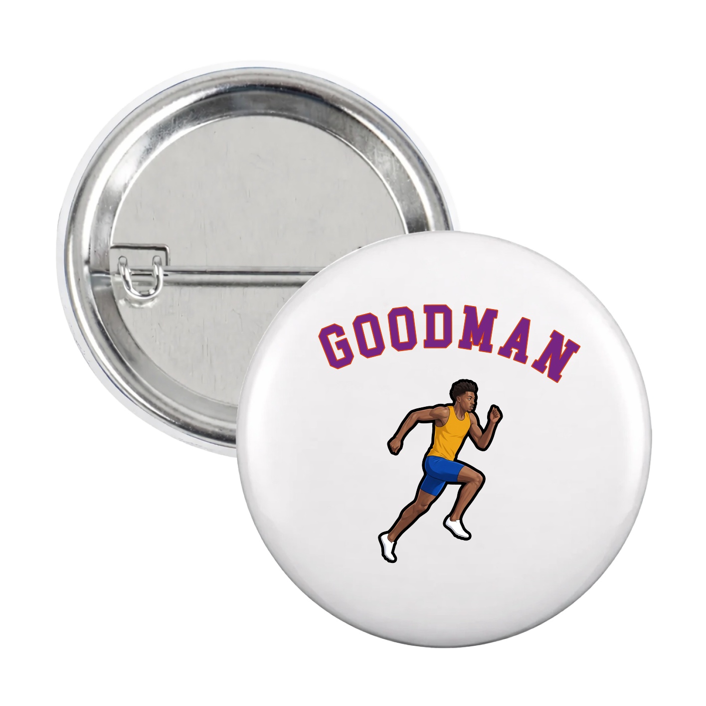 Game Day Button — Shirsey Arch in White