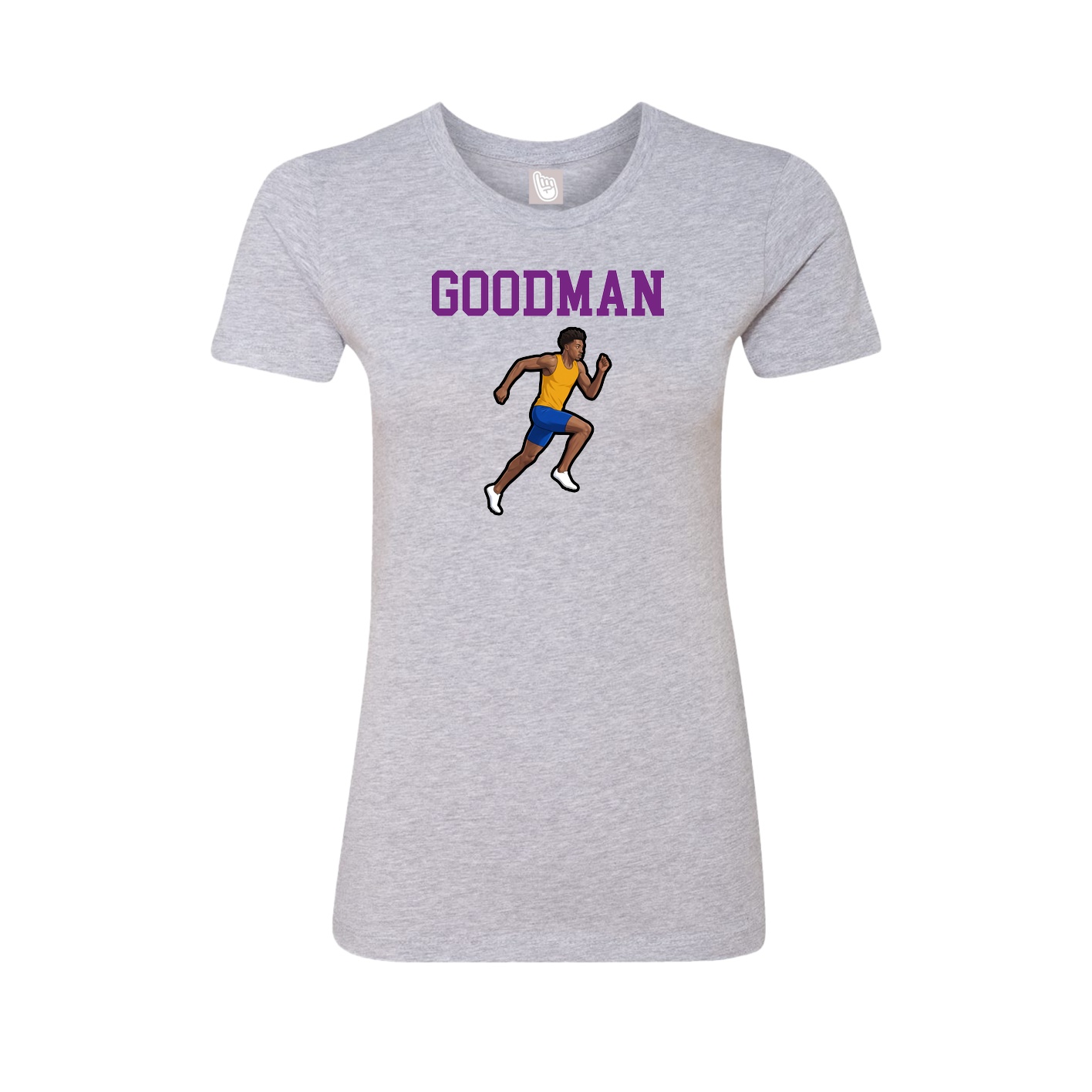 Fitted Women's Tee — Shirsey in Grey