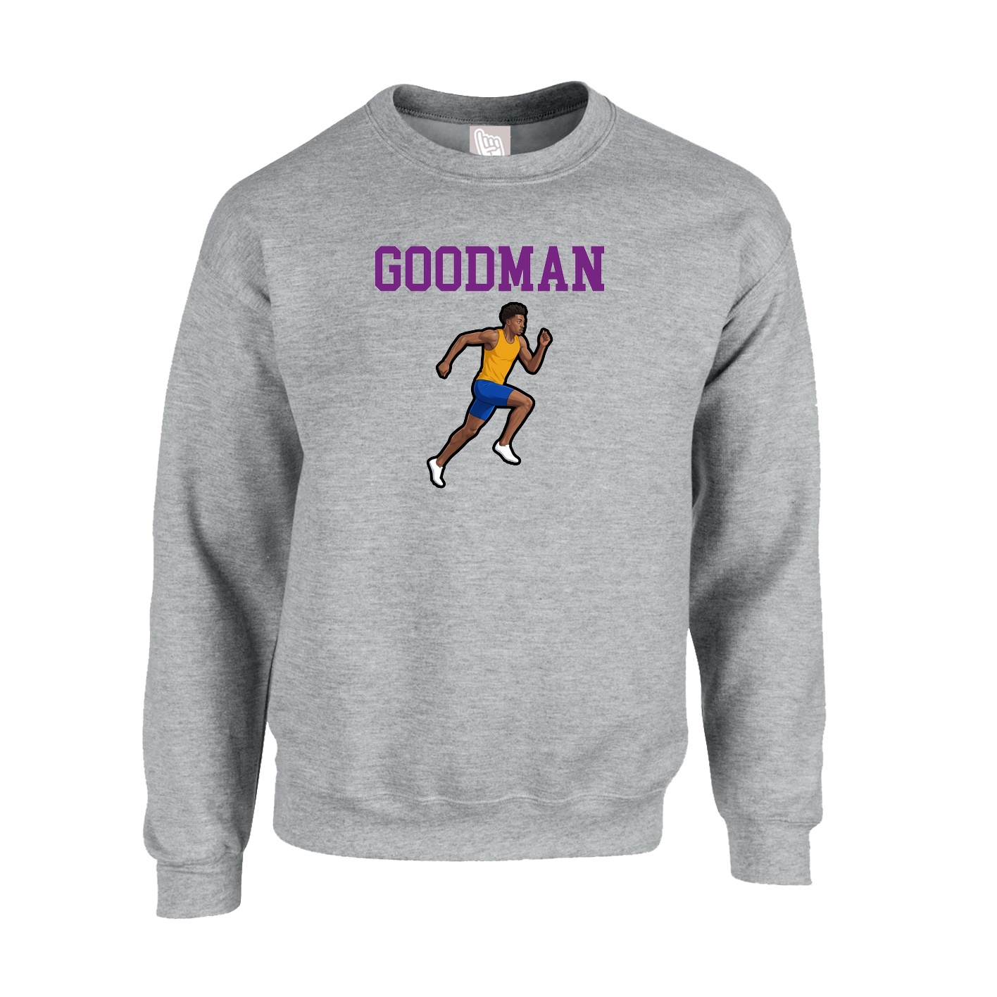 Fleece Crew — Shirsey in Grey