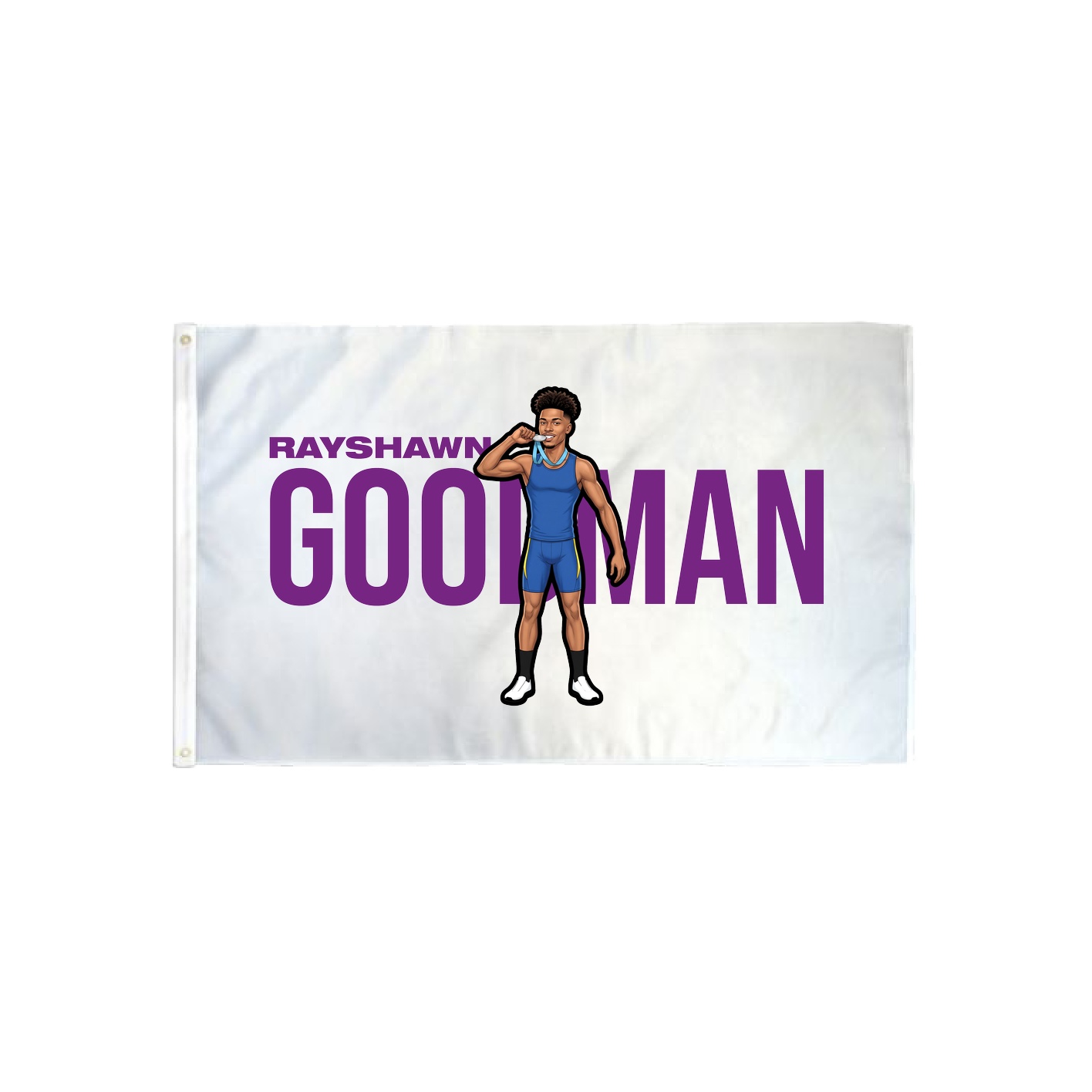 3x5 Flag — Player Name in Classic