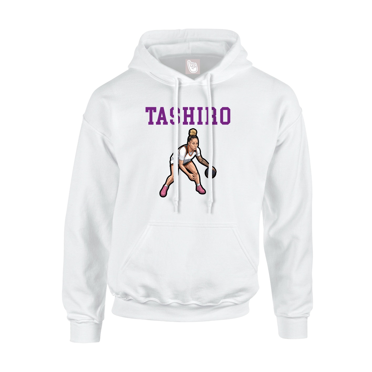 Hoodie — Shirsey in White