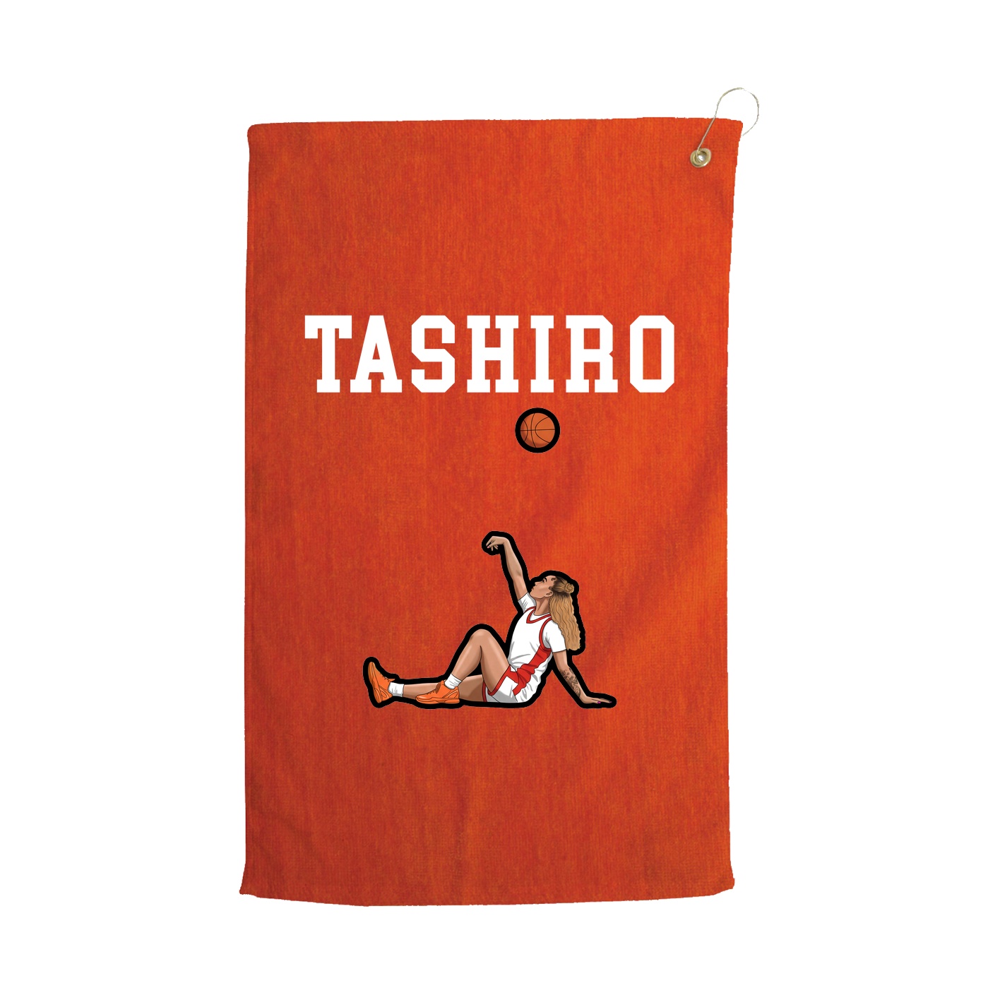 Golf Towel — Shirsey in Orange