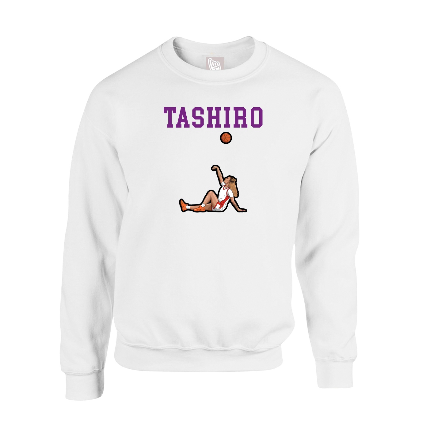 Fleece Crew — Shirsey in White
