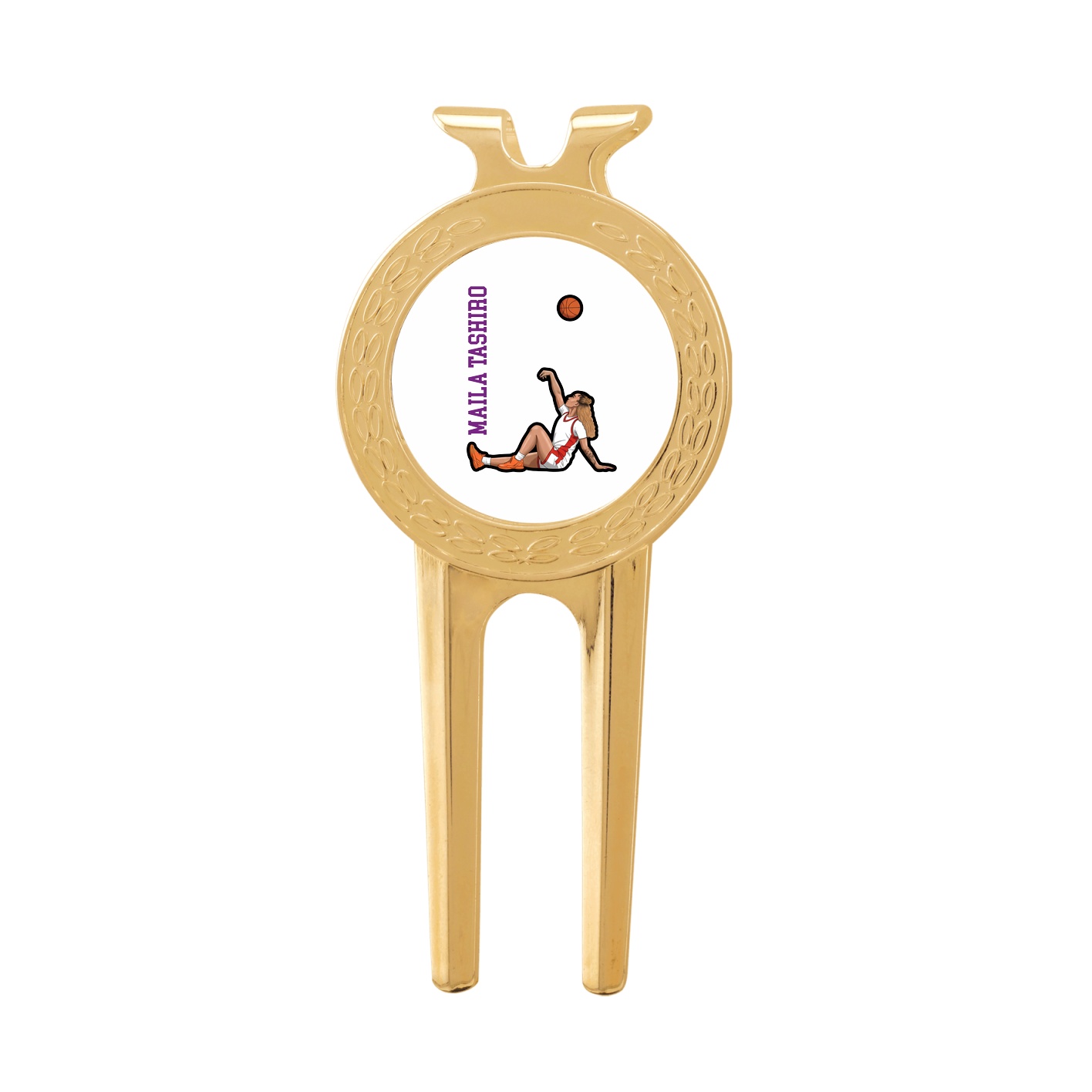 Divot Tool with Ball Marker — Name Vertical in Classic
