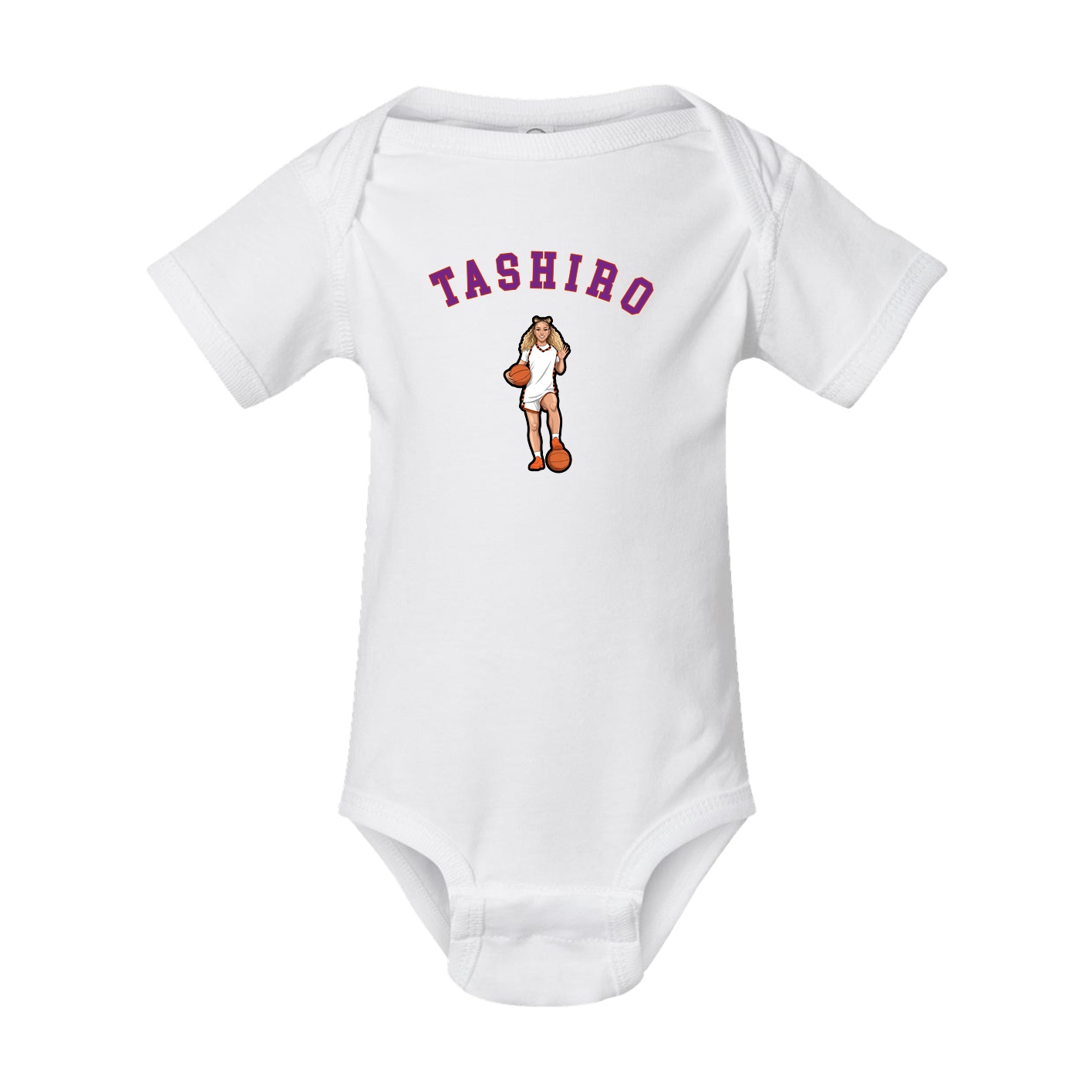 Baby Onesie — Shirsey Arch in White