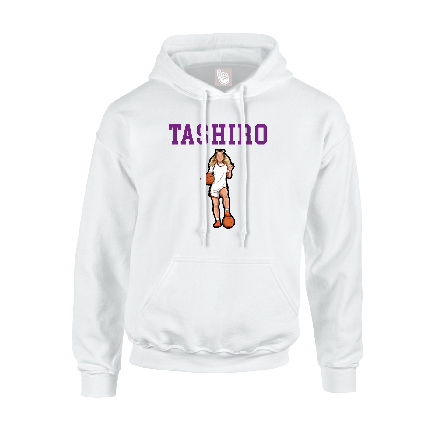 Youth Hoodie — Shirsey in White