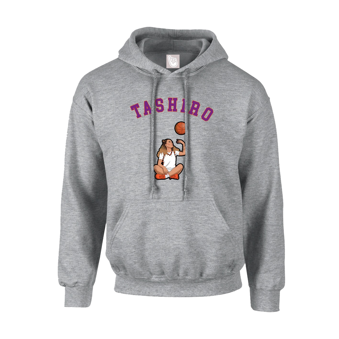 Youth Hoodie — Shirsey Arch in Grey