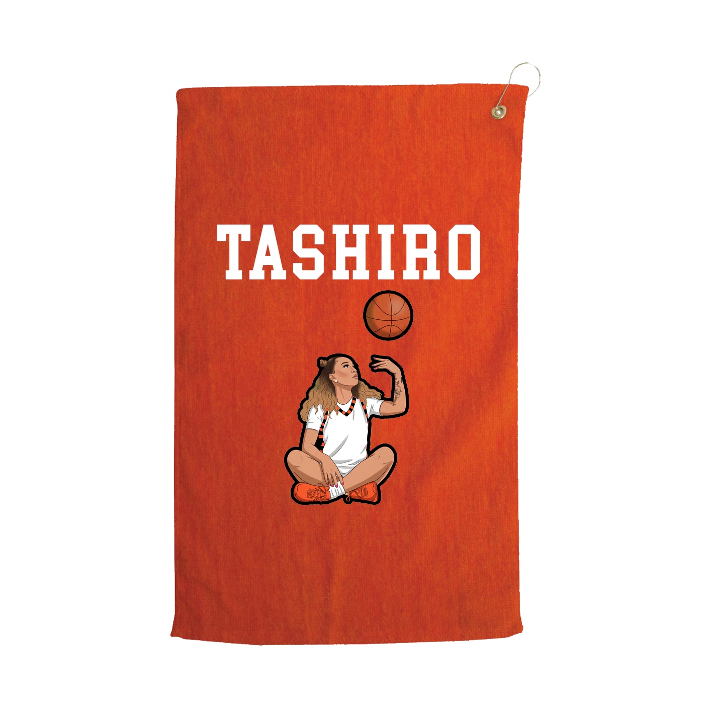 Golf Towel — Shirsey in Orange