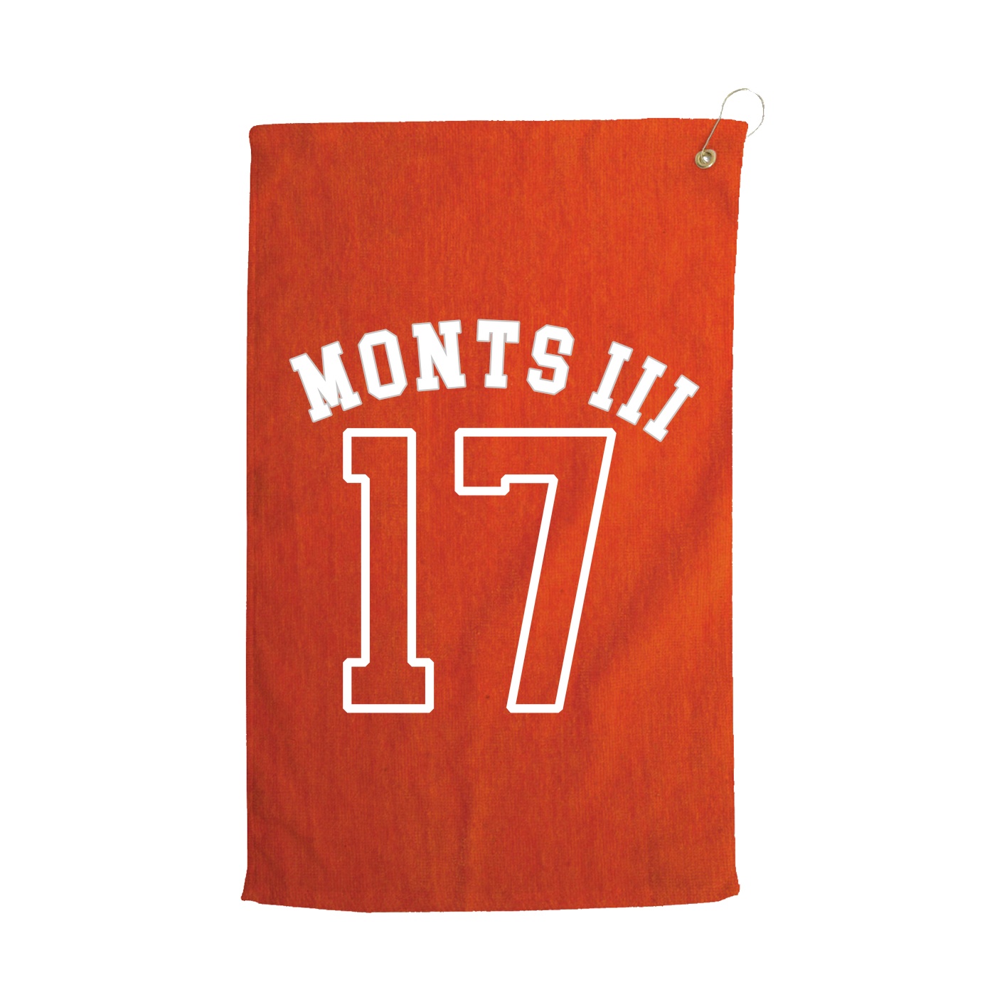 Golf Towel — Shirsey Arch in Orange