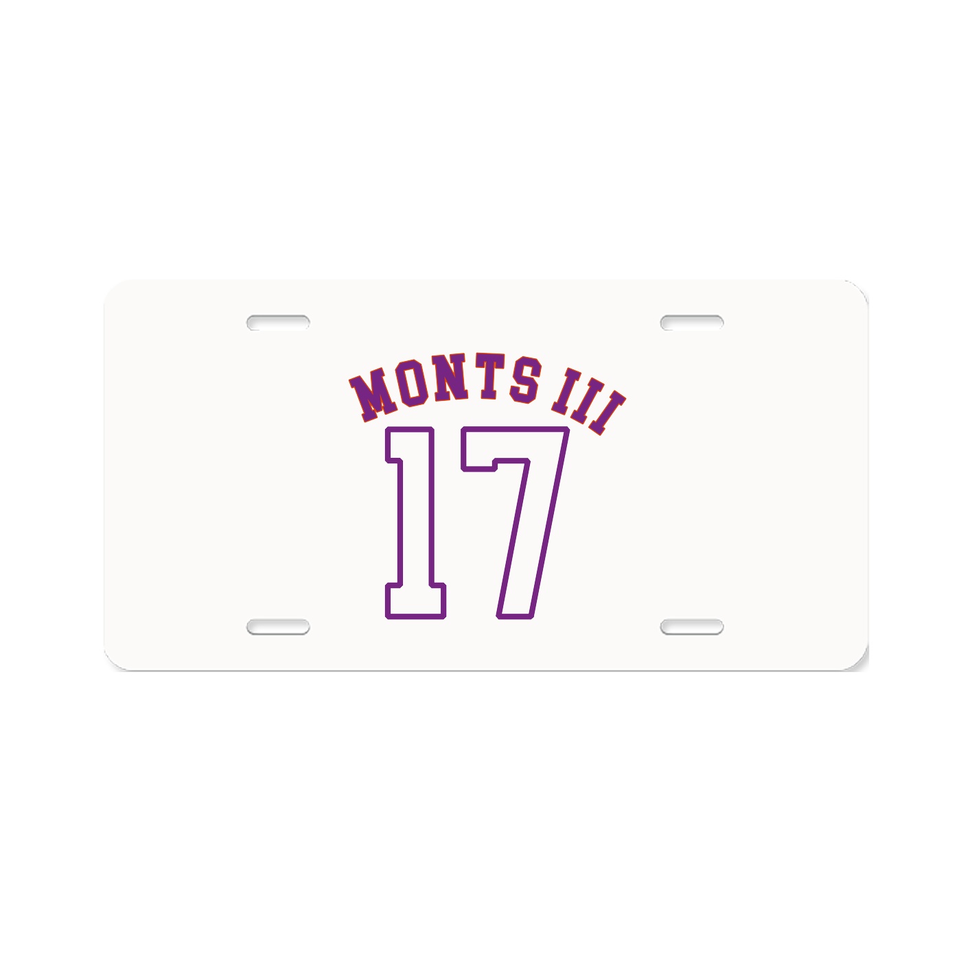 License Plate — Shirsey Arch in Classic