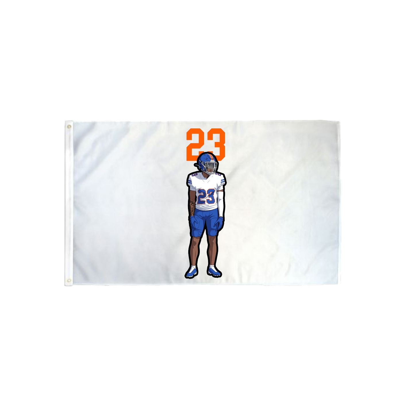 3x5 Flag — Number Top in Classic