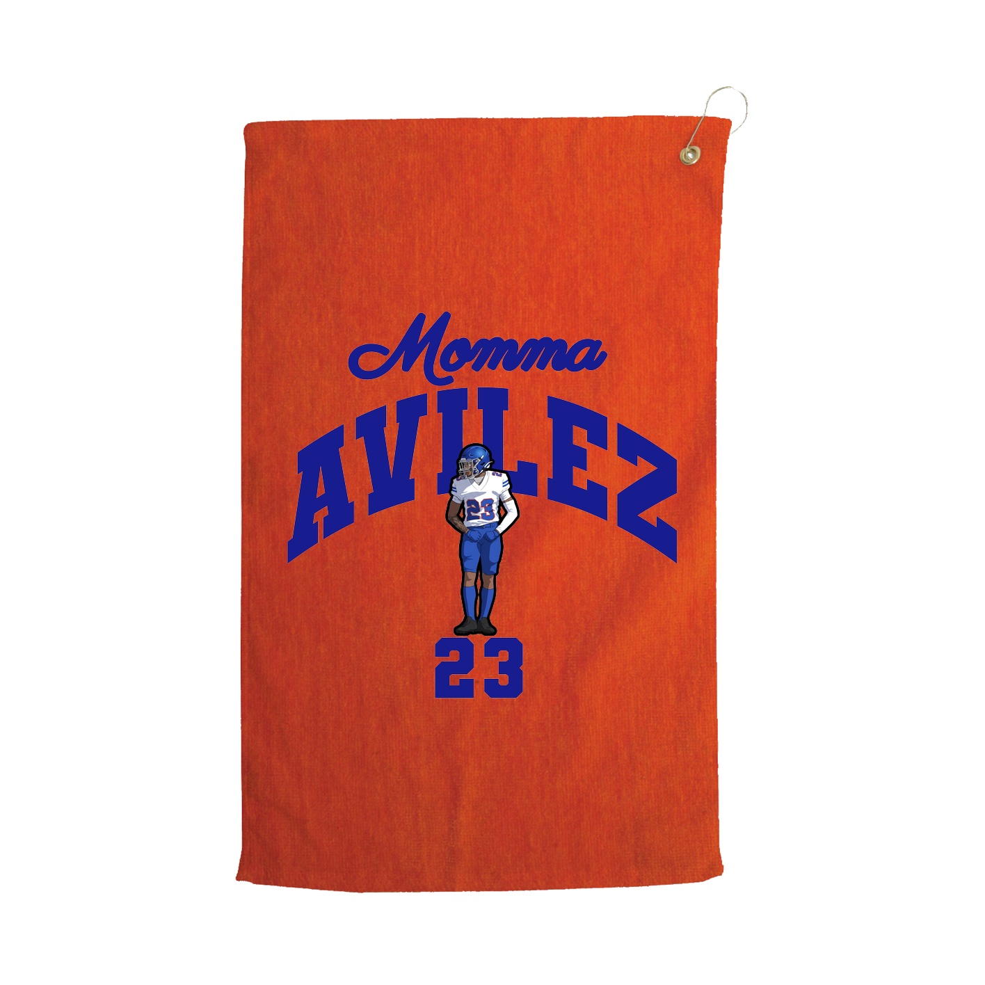 Golf Towel — Mothers Day Arch in Orange