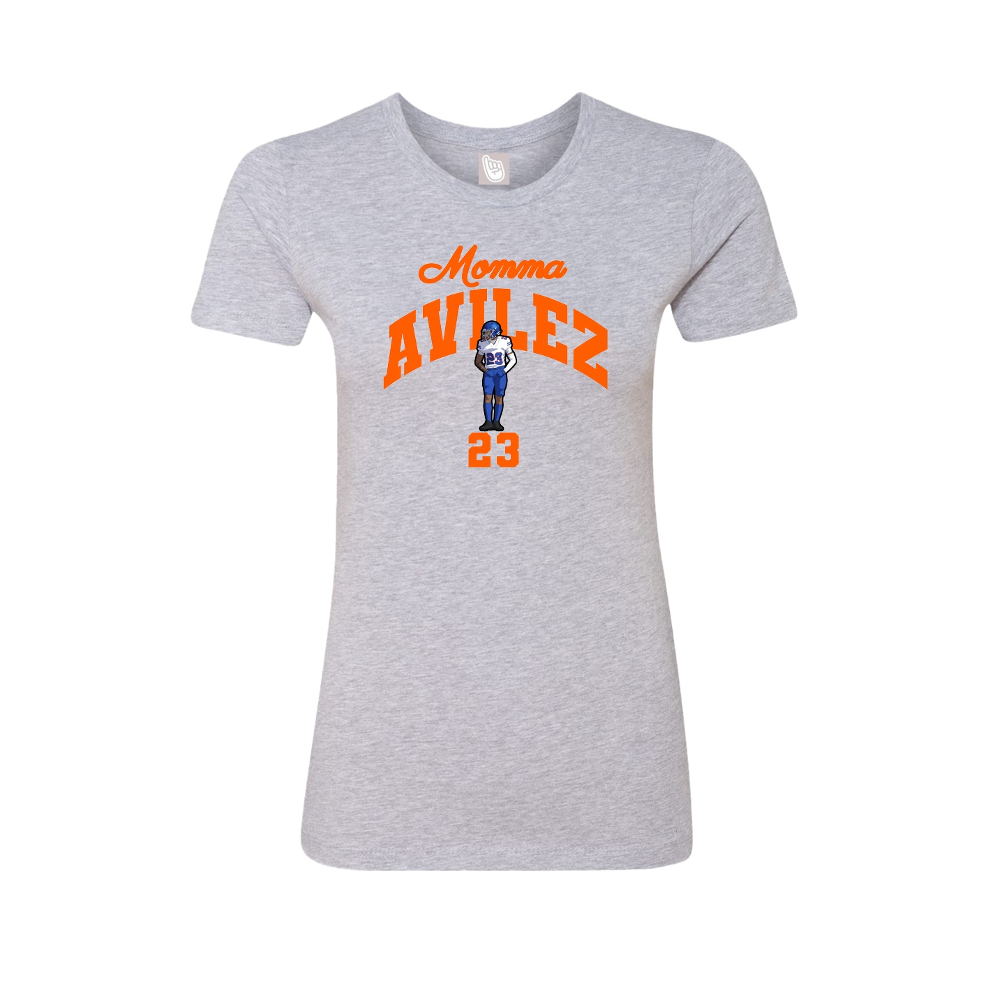 Womens Tee — Mothers Day Arch in Grey