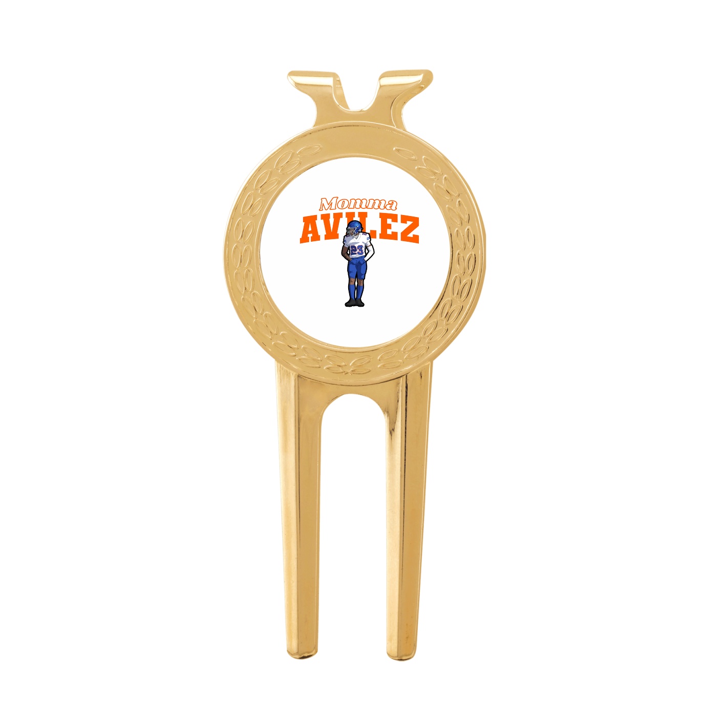 Divot Tool with Ball Marker — Mothers Day Block in Classic