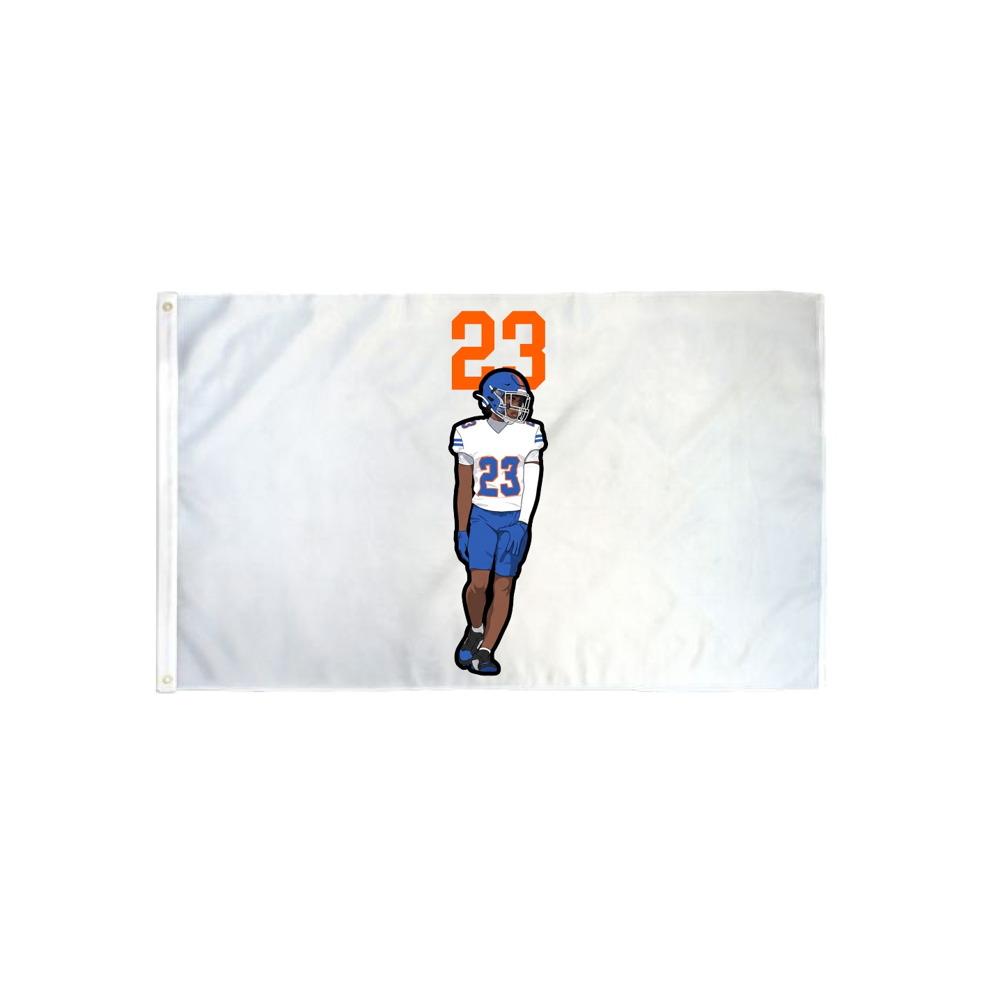 3x5 Flag — Number Top in Classic