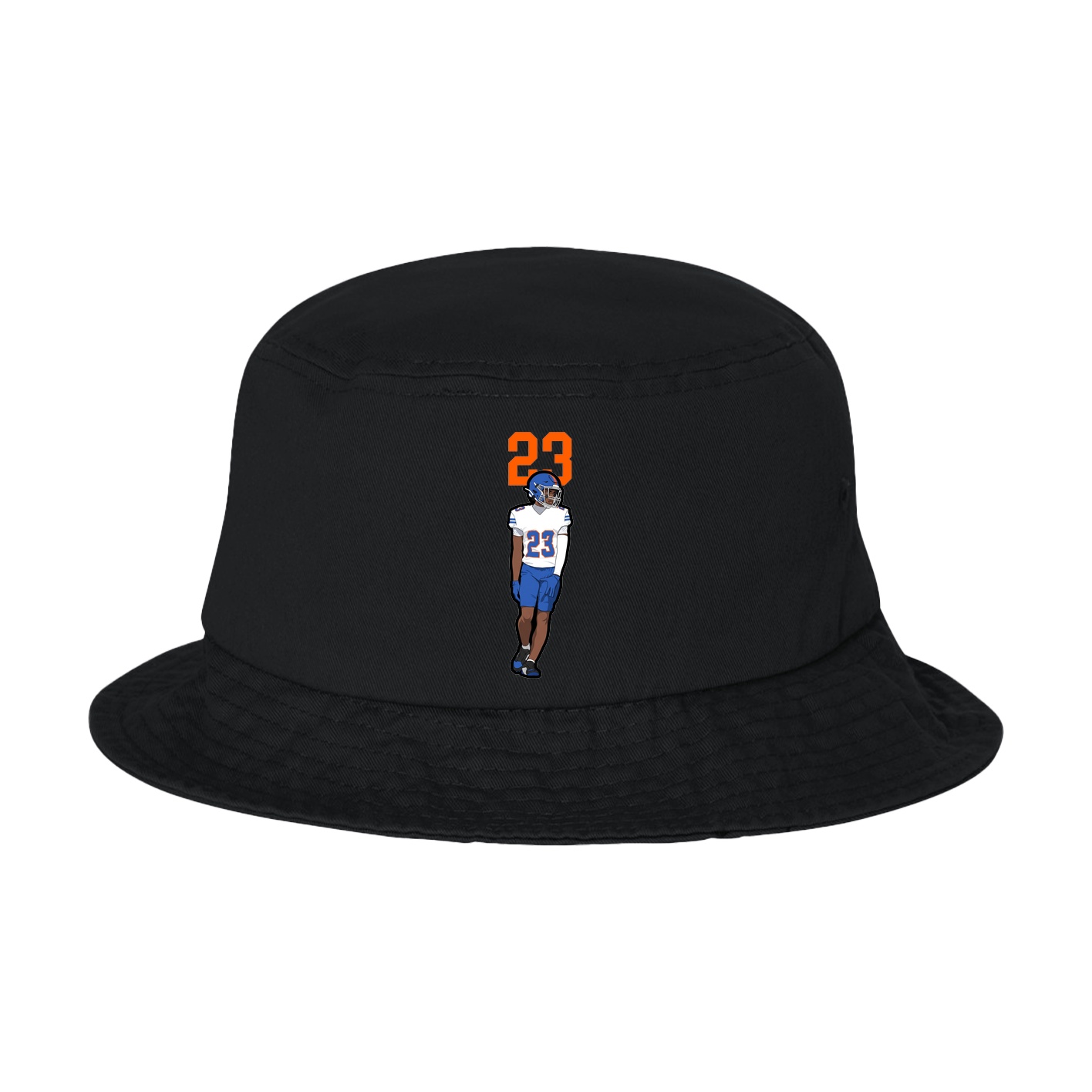 Bucket Cap — Number Top in Black