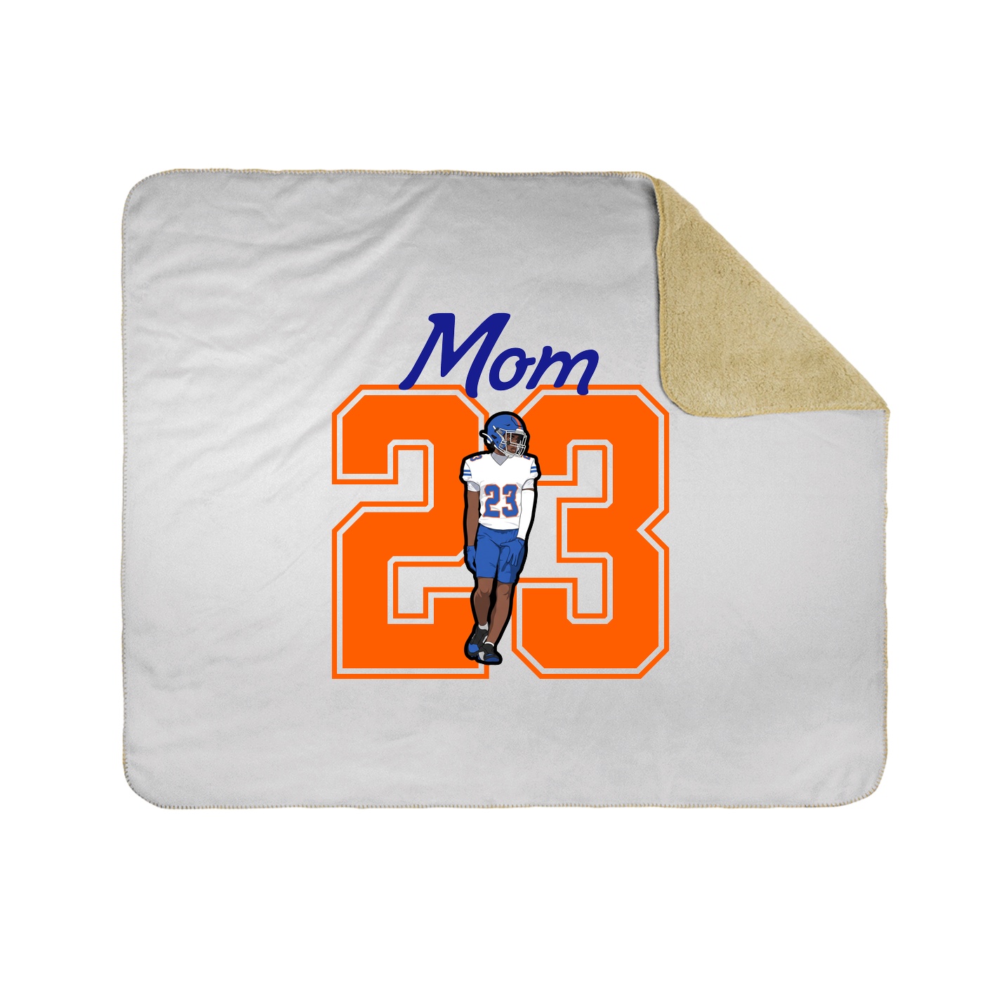 Throw Blanket — Mothers Day Shirsey in White