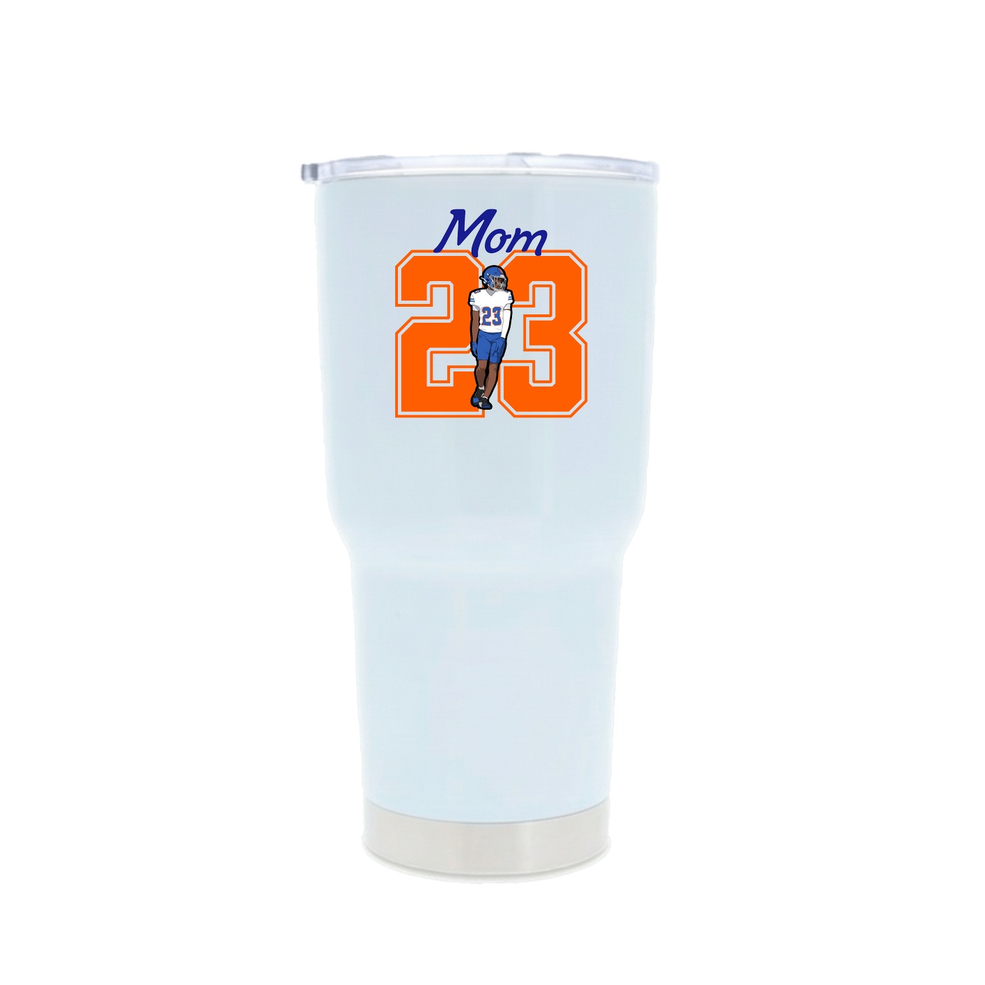 30oz Stainless Steel Tumbler — Mothers Day Shirsey in White