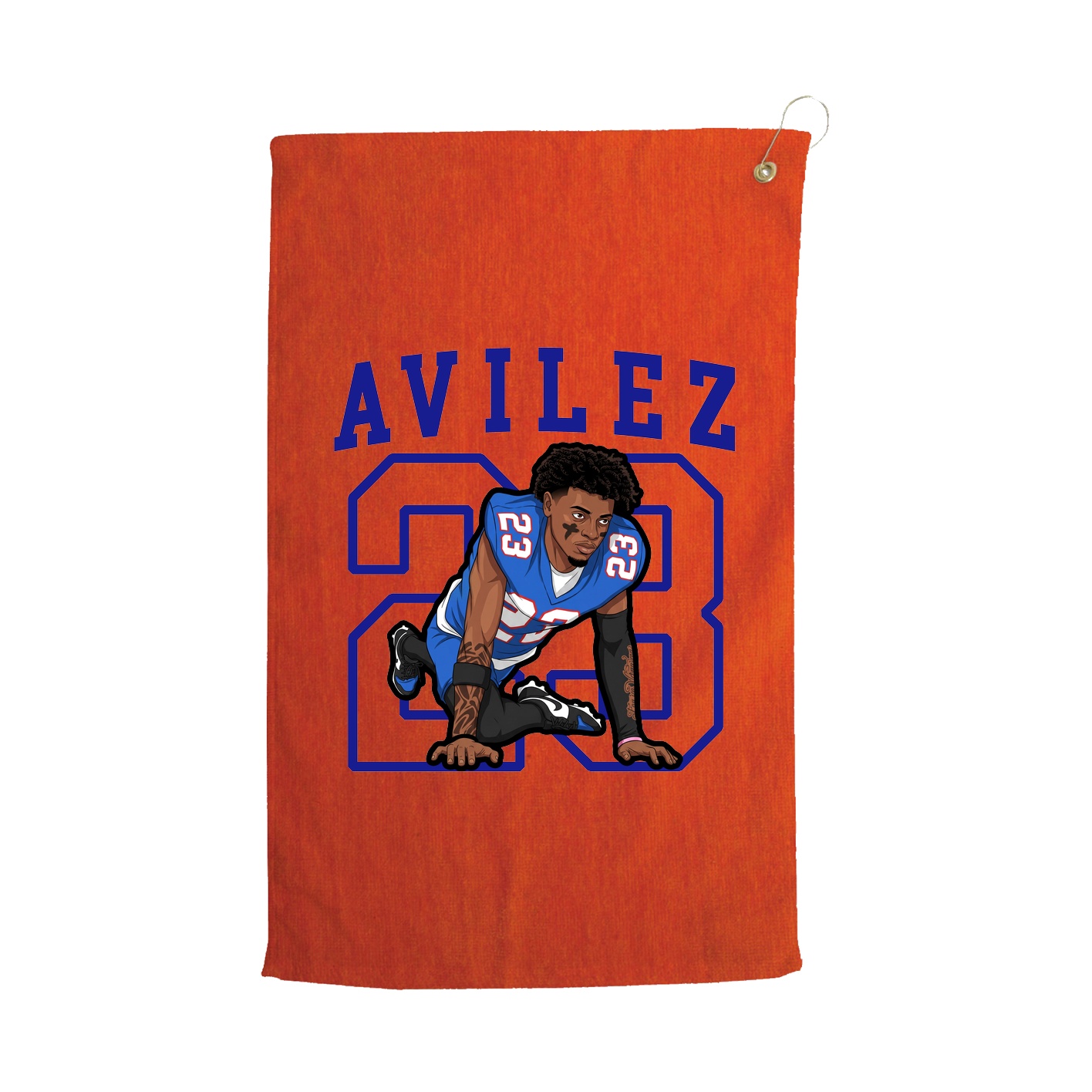 Golf Towel — Shirsey in Orange
