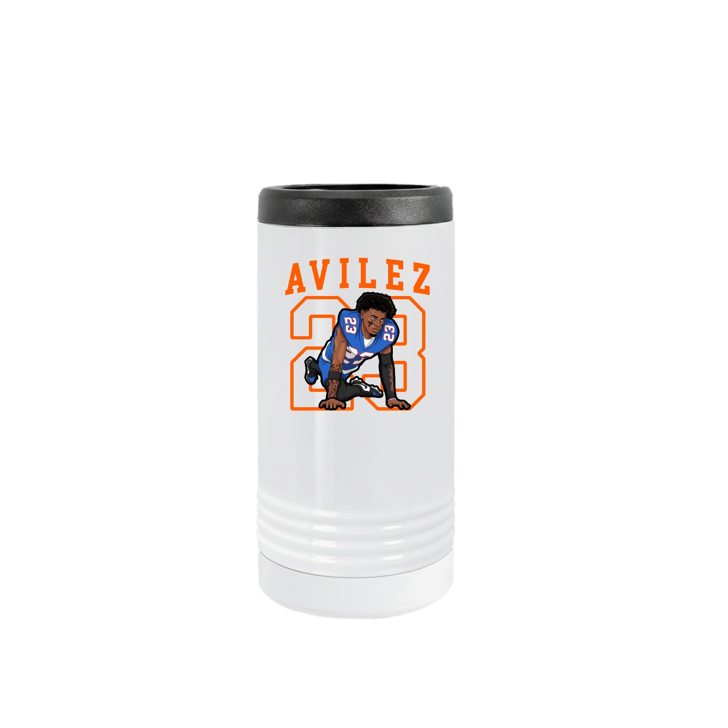 Slim Beverage Holder — Shirsey in White