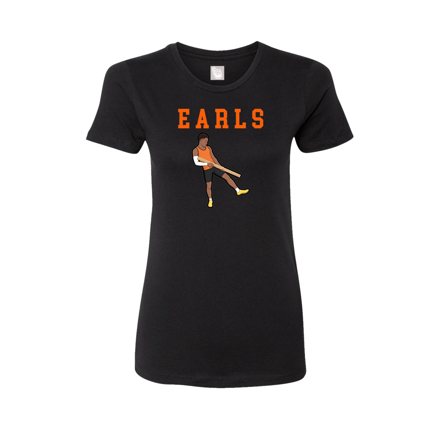 Fitted Women's Tee — Shirsey in Black