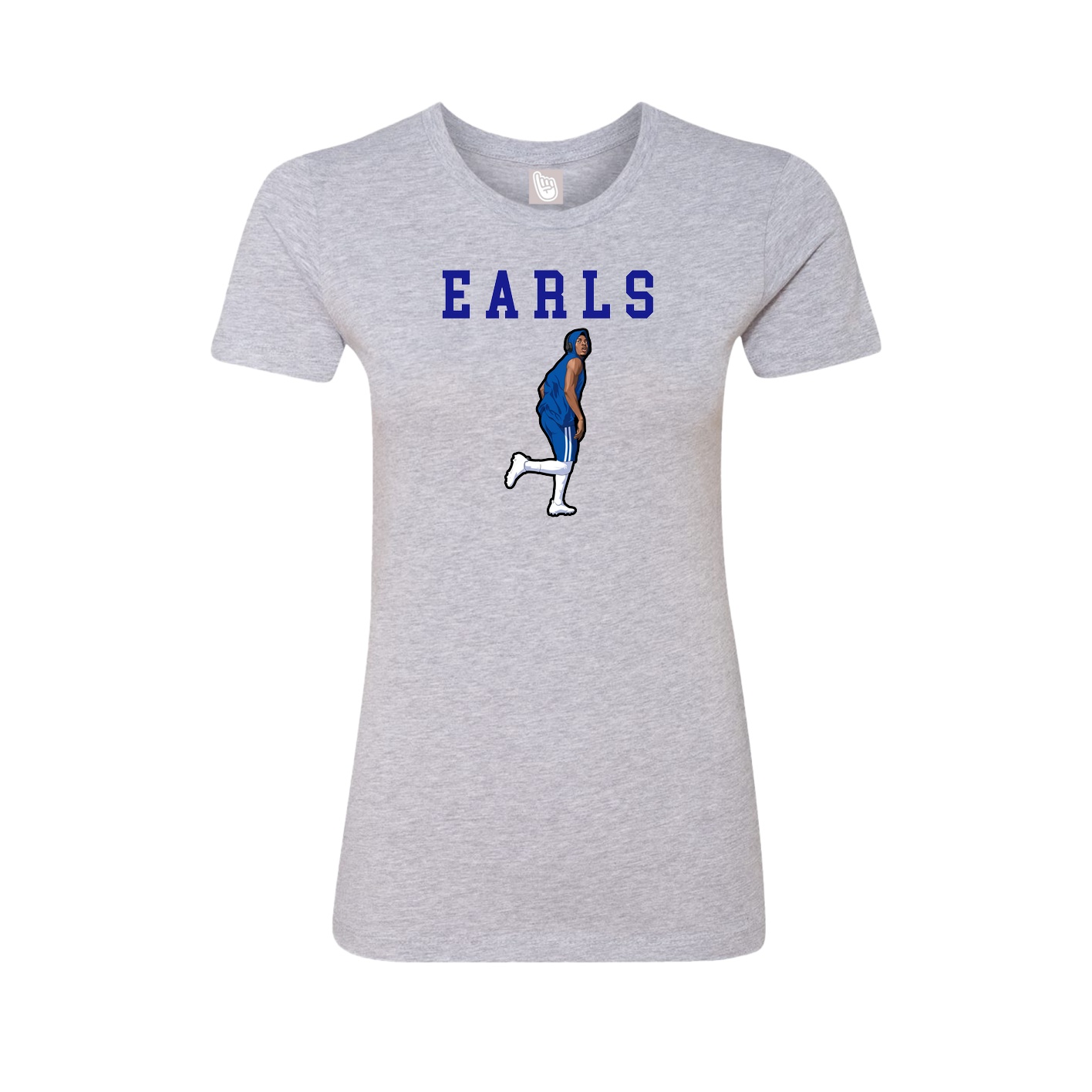 Fitted Women's Tee — Shirsey in Grey