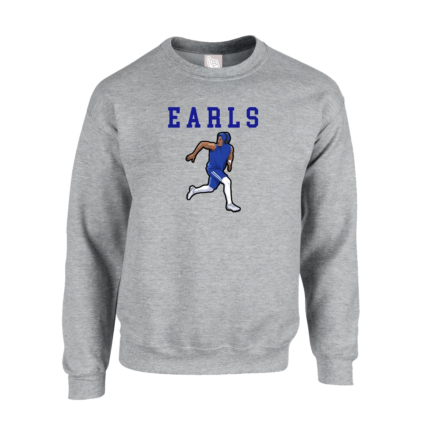 Fleece Crew — Shirsey in Grey