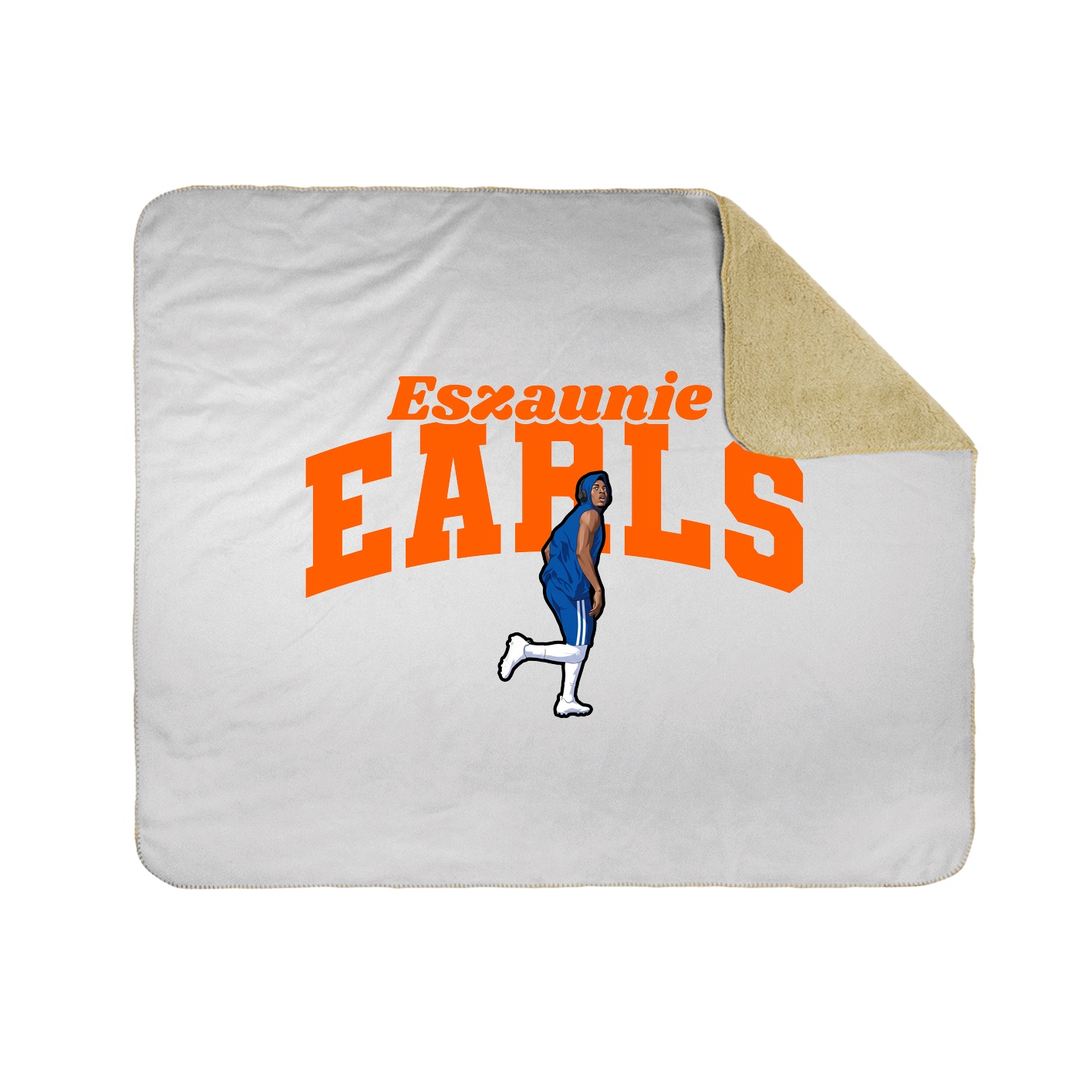 Throw Blanket — Signature Arch in White