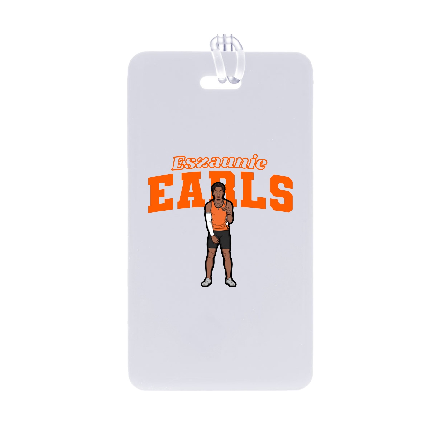 Bag Tag — Name Arch in Classic