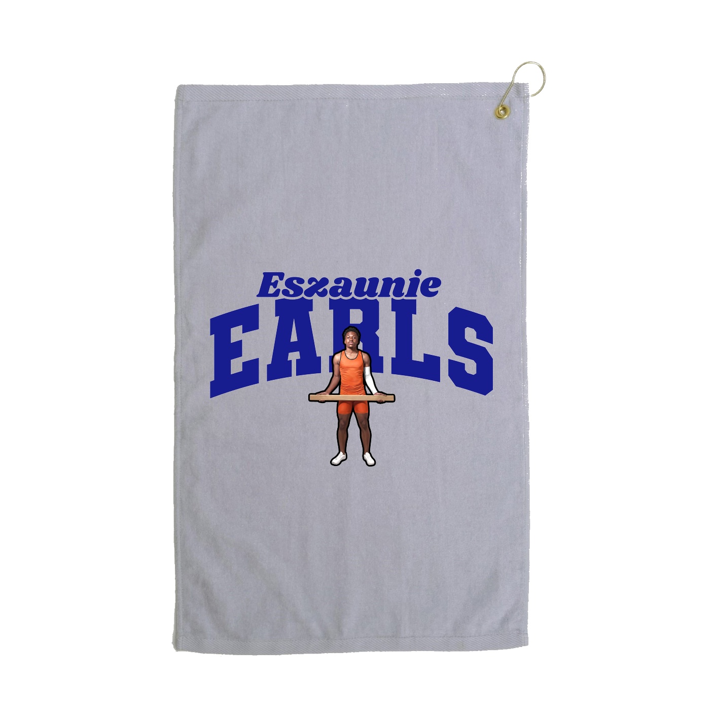 Golf Towel — Signature Arch in Grey