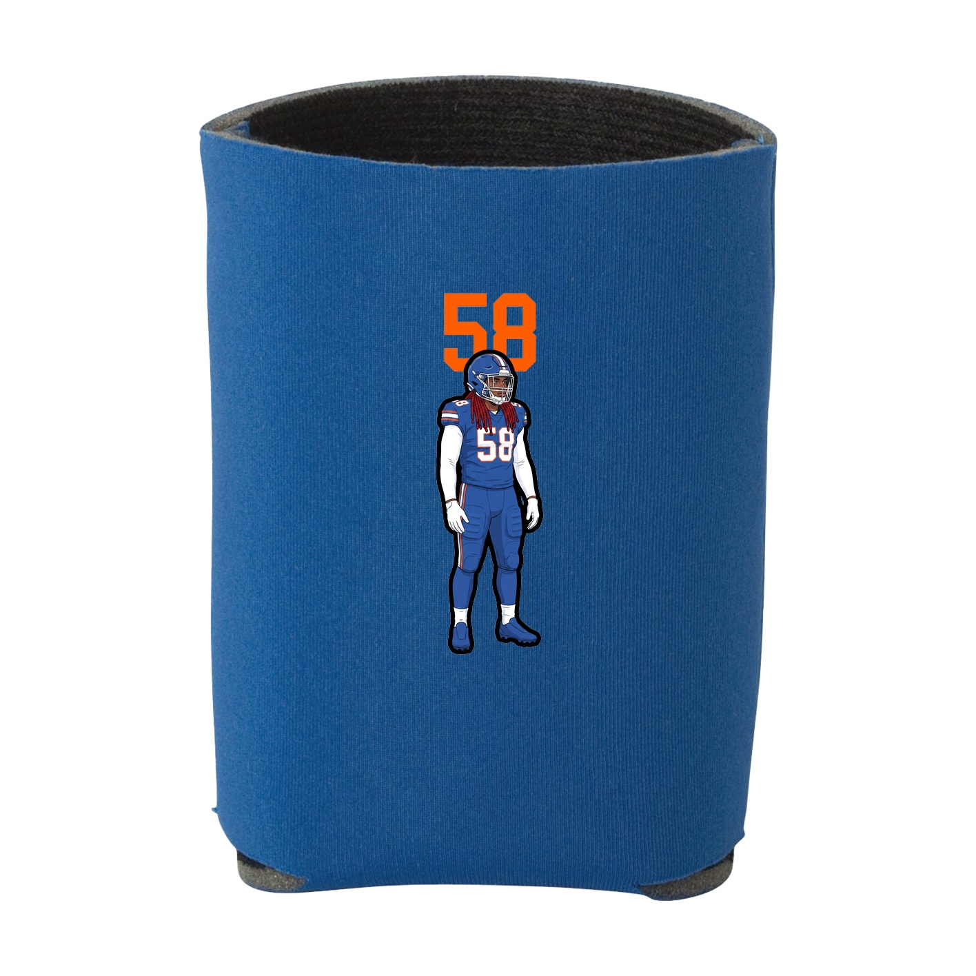 Can Holder — Number Top in Royal