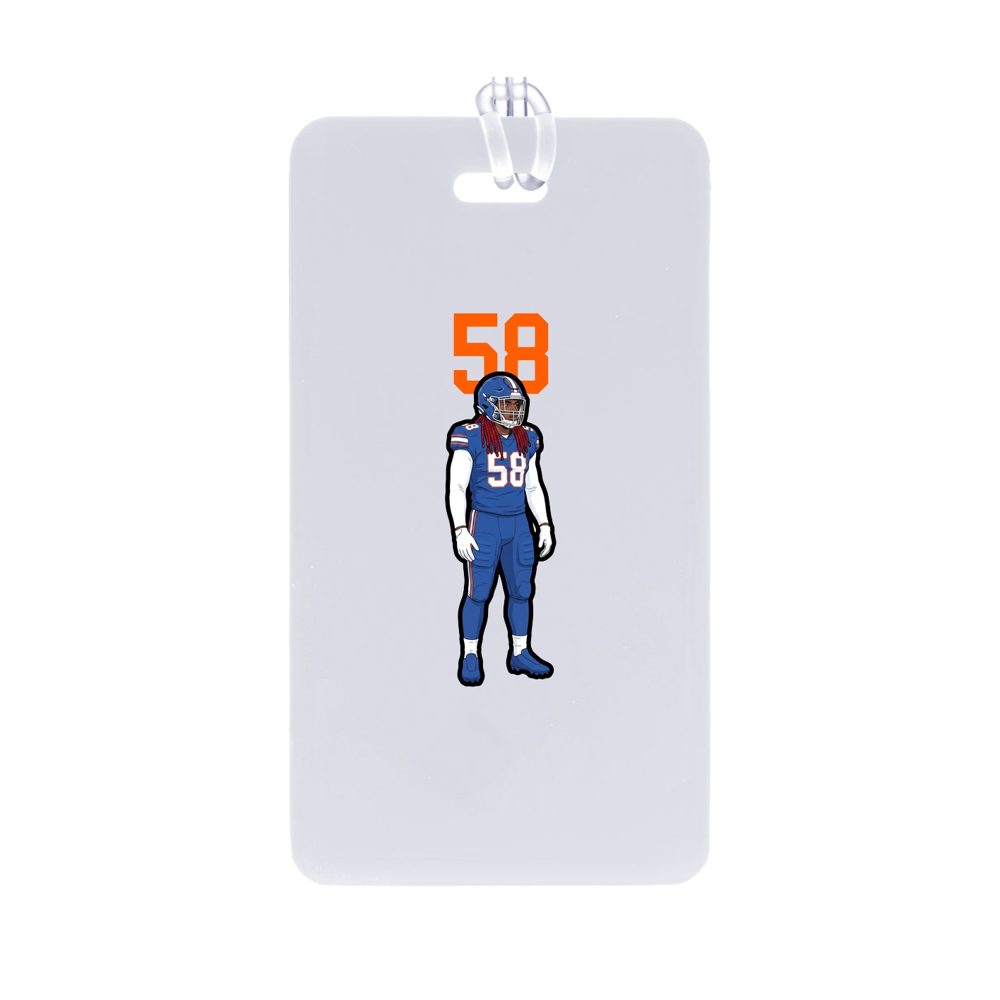 Bag Tag — Number Top in Classic