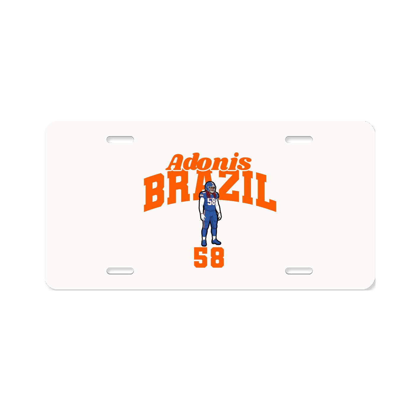License Plate — Signature Arch in Classic