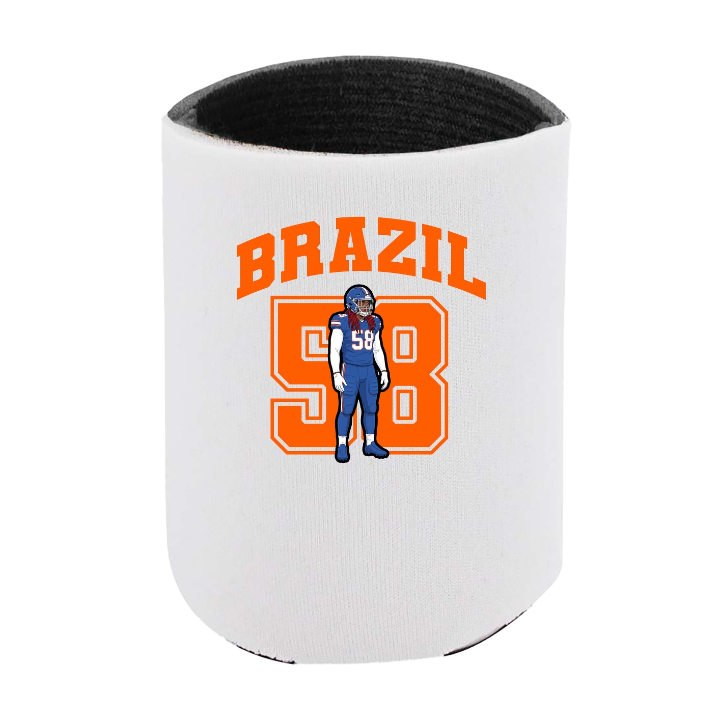 Can Holder — Number in White