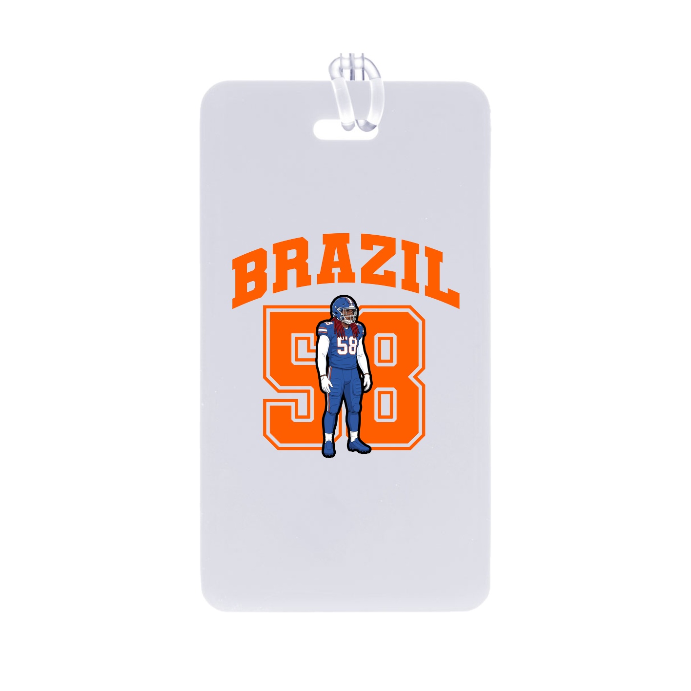 Bag Tag — Number in Classic
